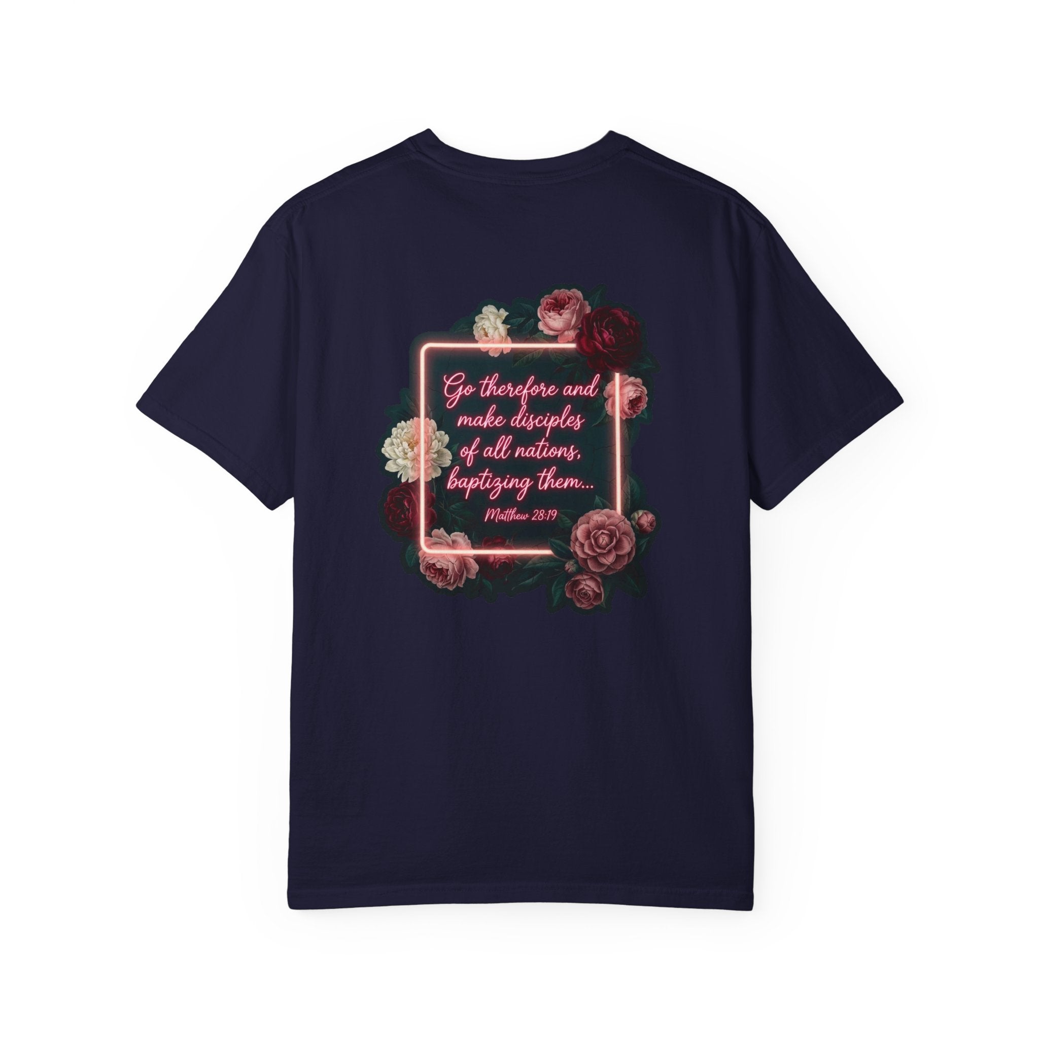 Go to all nations T-shirt | Christian Cross Tee