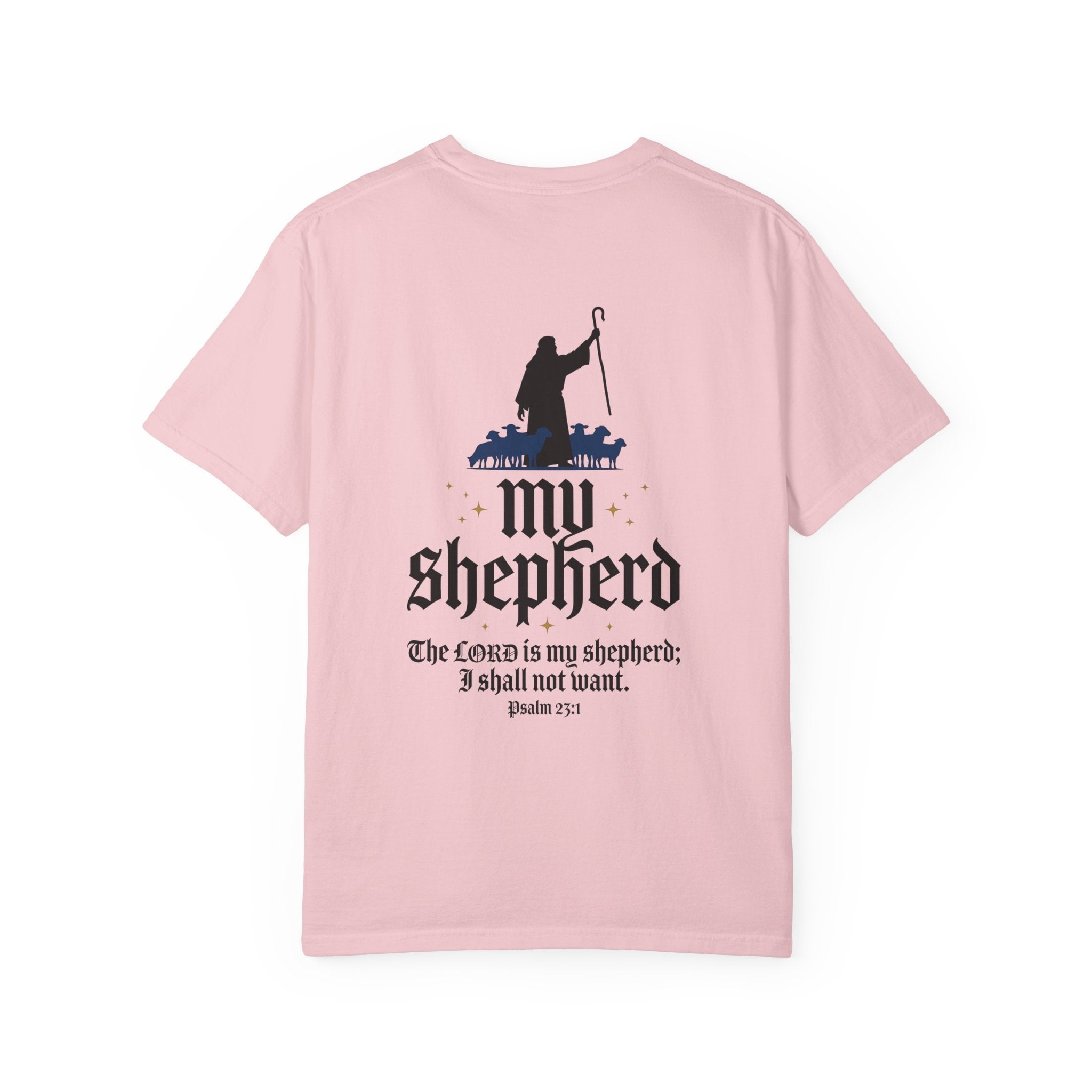 My Shepherd T-Shirt — Psalm 23 Christian Cross Tee