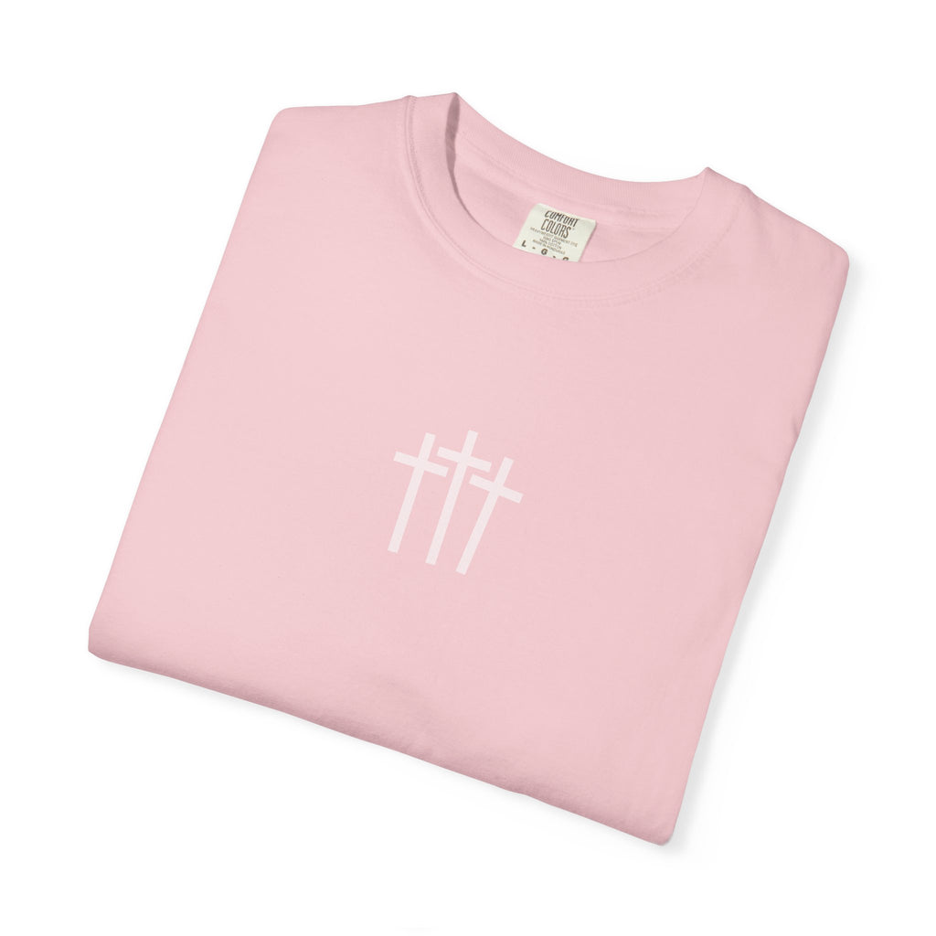Walk by T-shirt | Christian Cross Tee Bright