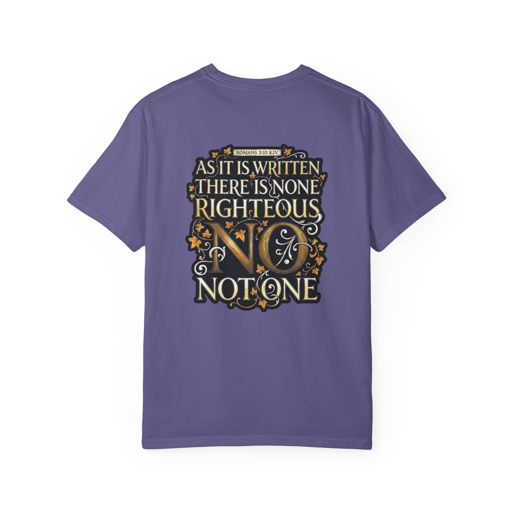 Not one T-shirt | Christian Cross Tee ALT LIGHT