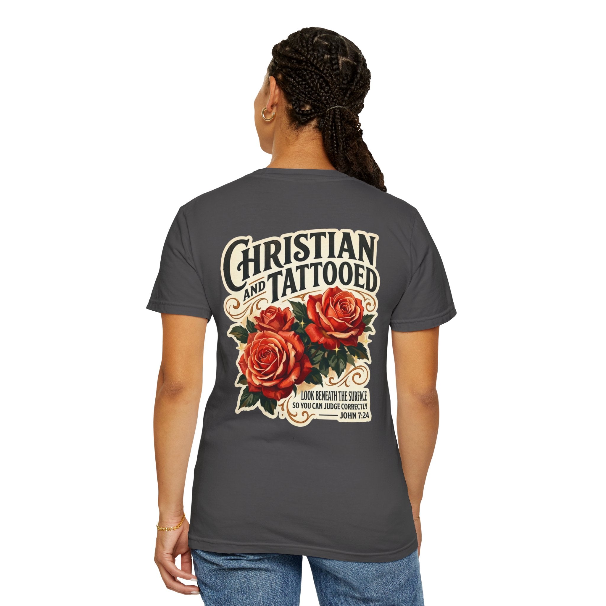 Christian and Tattooed Graphic T-Shirt