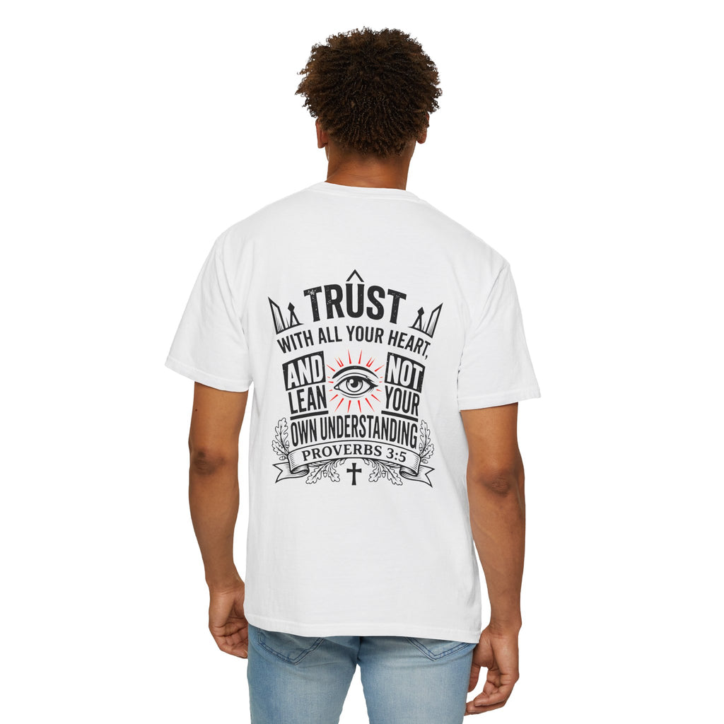 Proverbs 3:5 Cross T-Shirt — "Trust in the Lord" Christian Tee