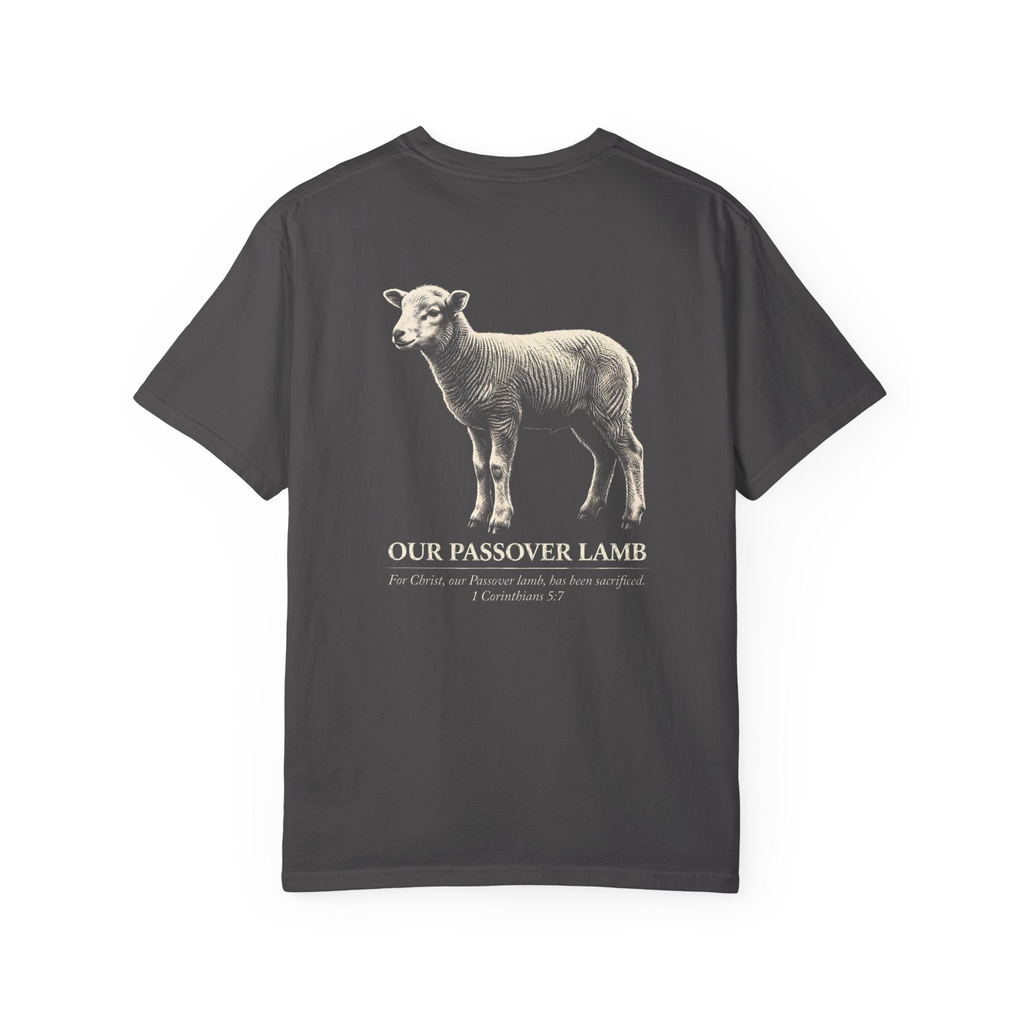 Passover Lamb T-Shirt — 'Our Passover Lamb' Religious Graphic Tee