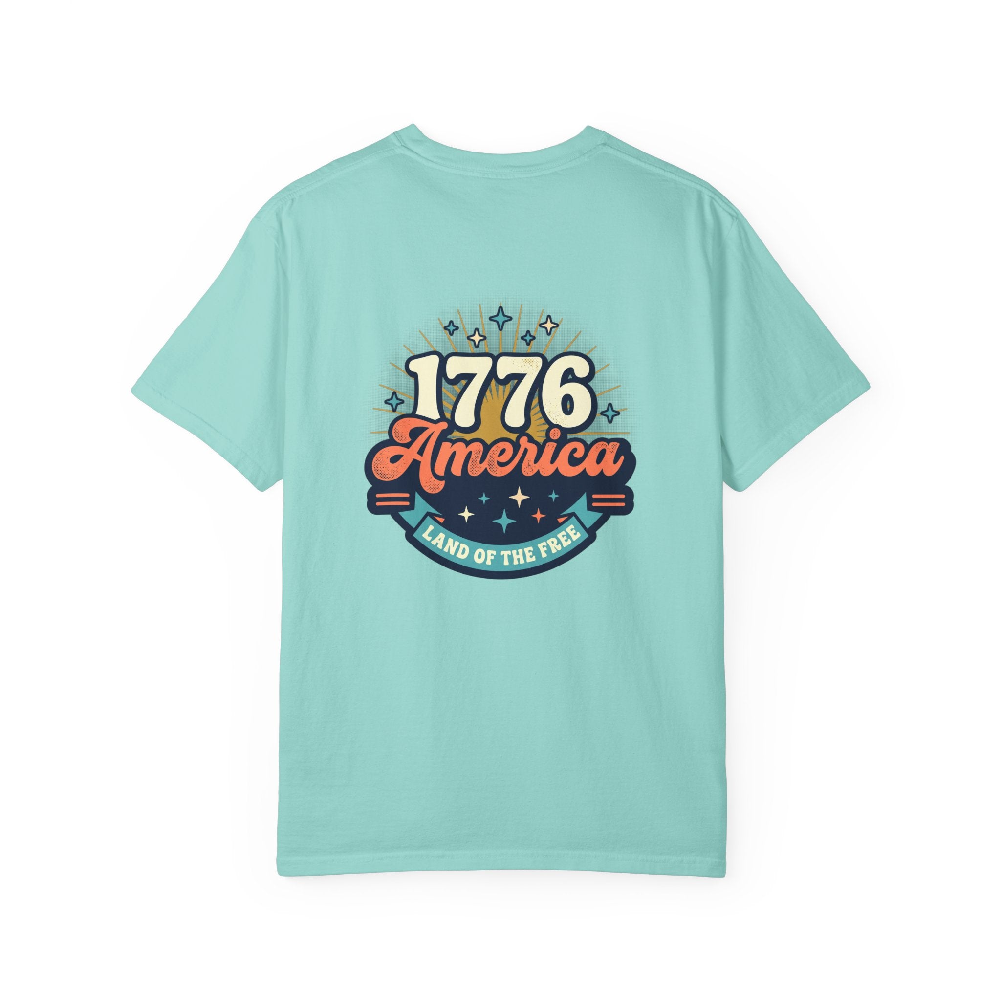 America 1776 Graphic T-Shirt — Patriotic ‘Land of the Free’ Tee