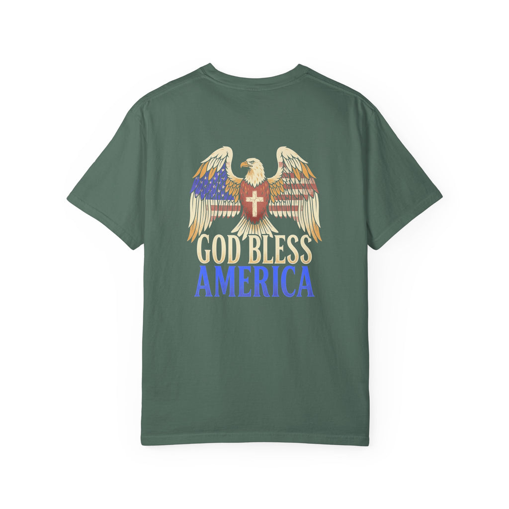 God bless America T-shirt | Christian Cross Tee