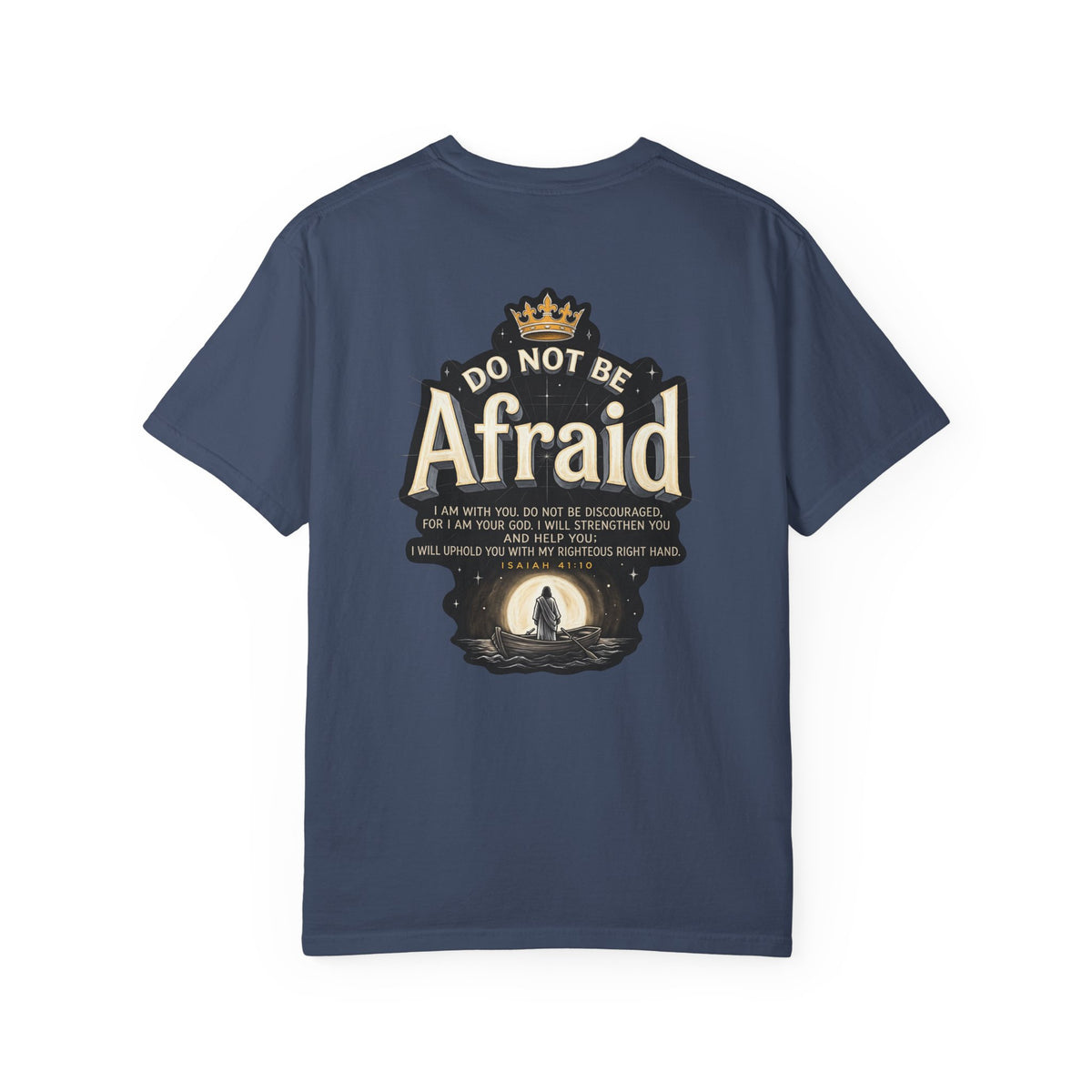 T-Shirt — "Do Not Be Afraid" Cross Graphic