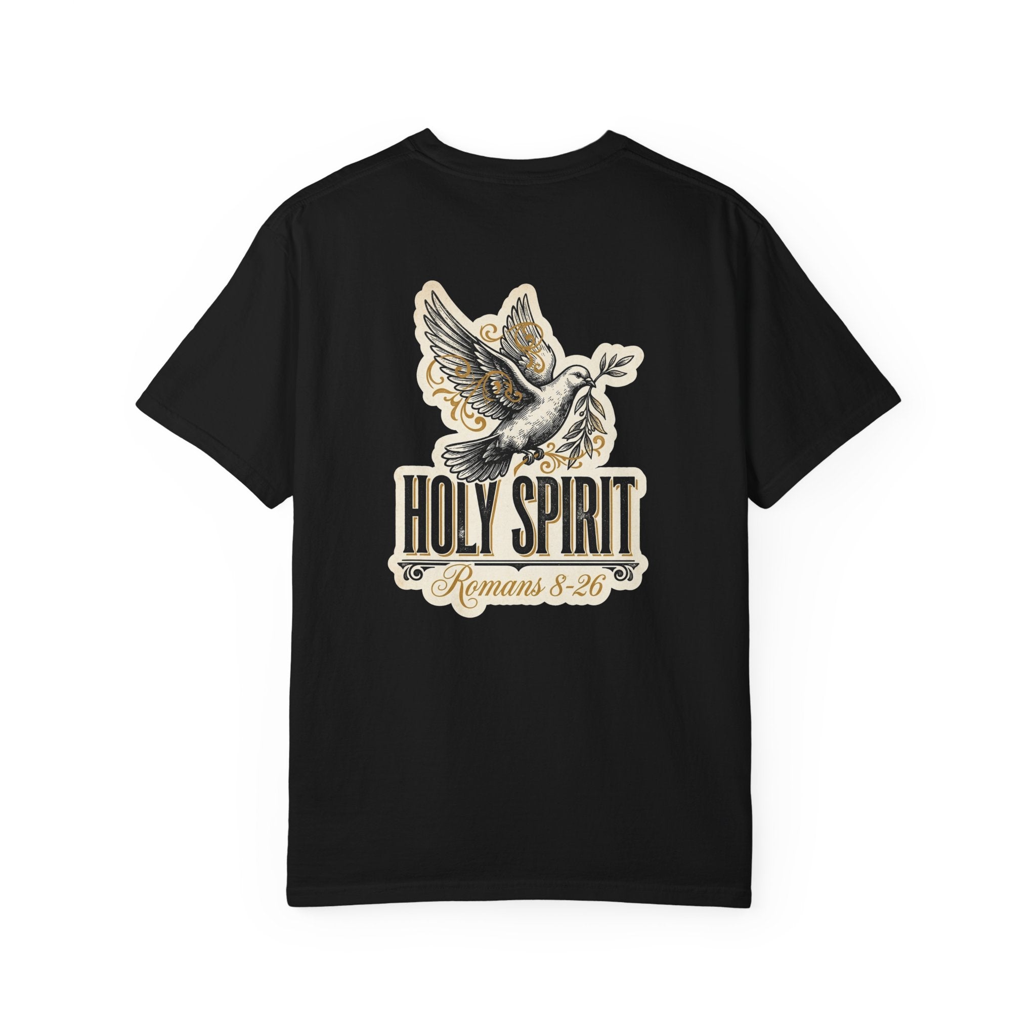 Holy Spirit Dove T‑Shirt — Romans 8:20 Christian Tee