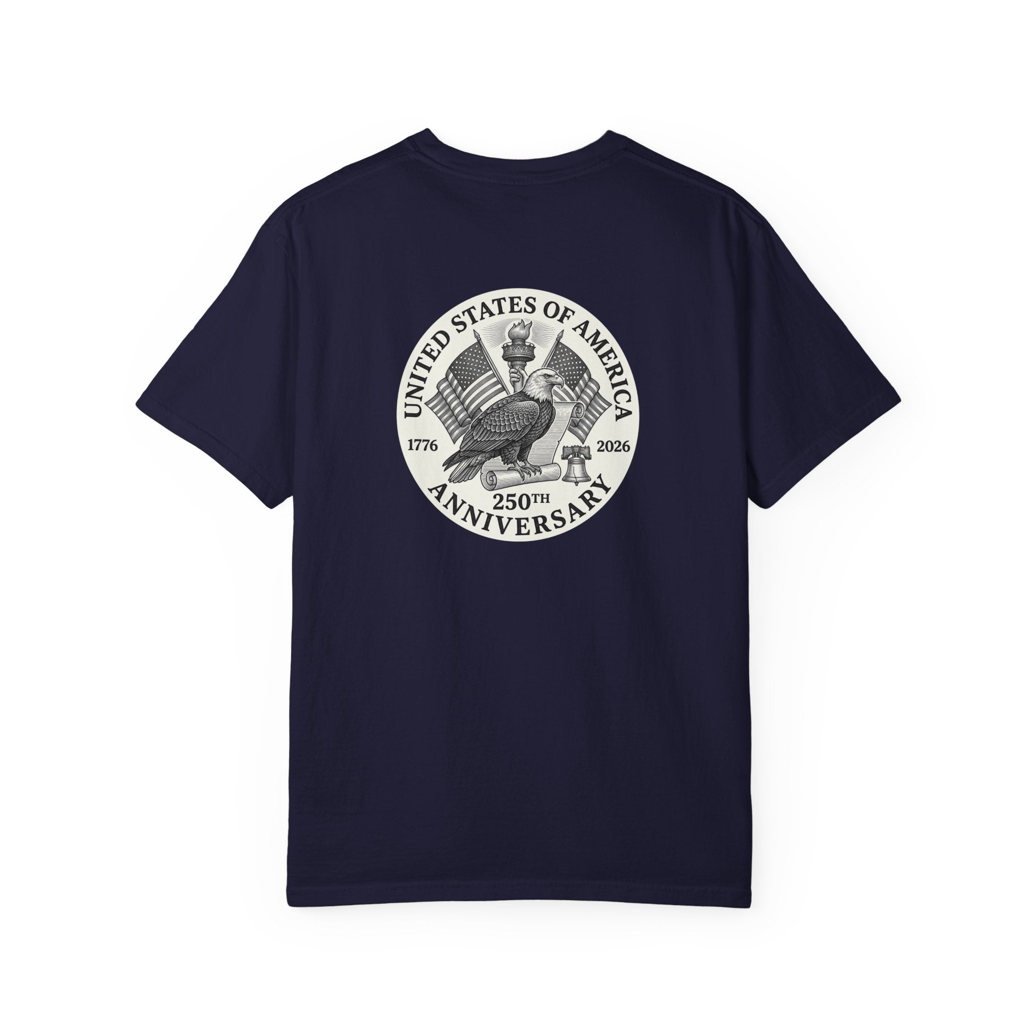 America 250th Anniversary T‑Shirt — Vintage Eagle Seal Tee