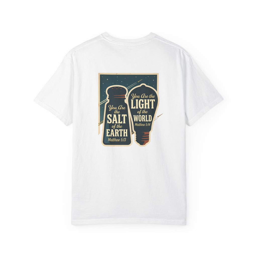 Salt and light T-shirt | Christian Cross Tee ALT LIGHT