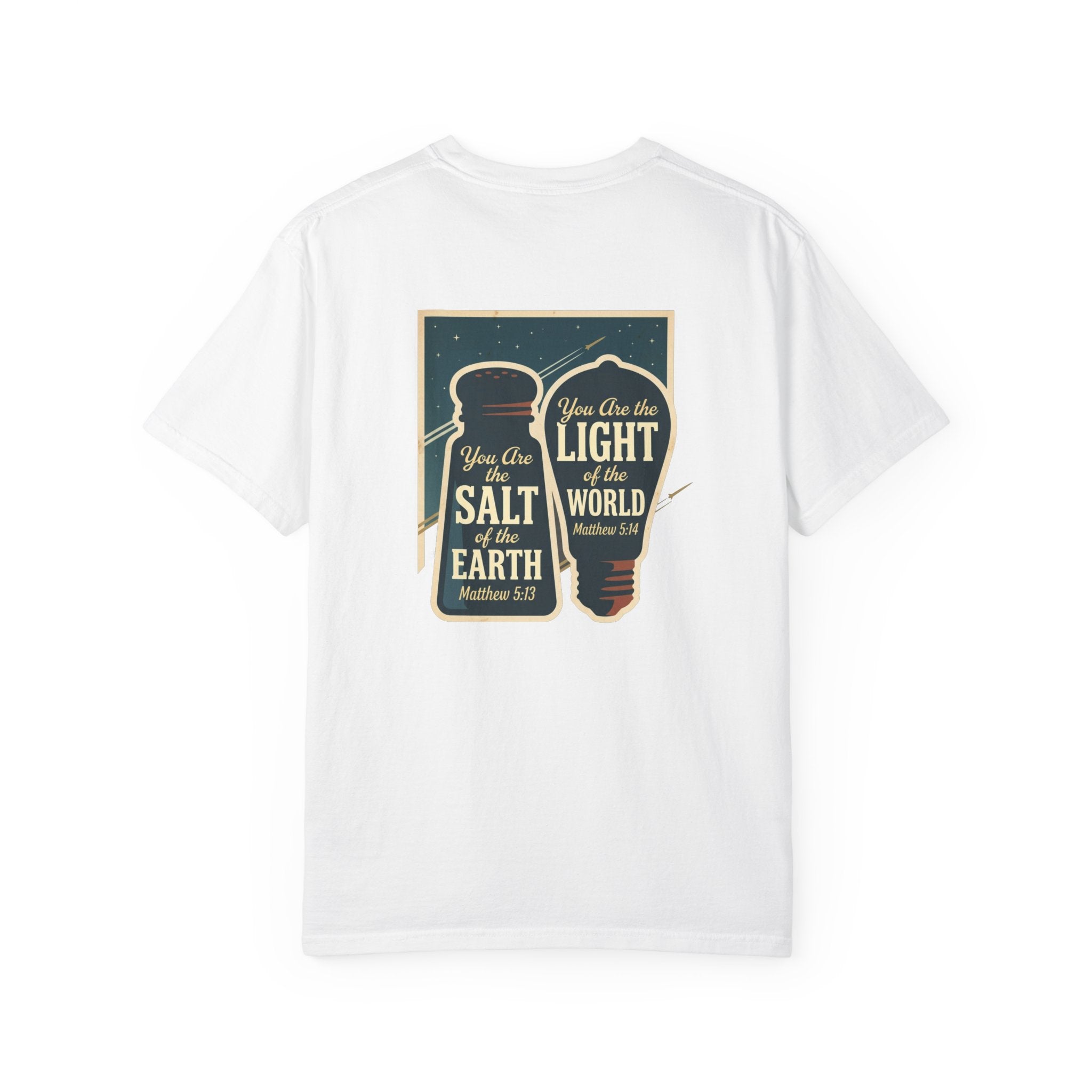 Salt and light T-shirt | Christian Cross Tee ALT LIGHT