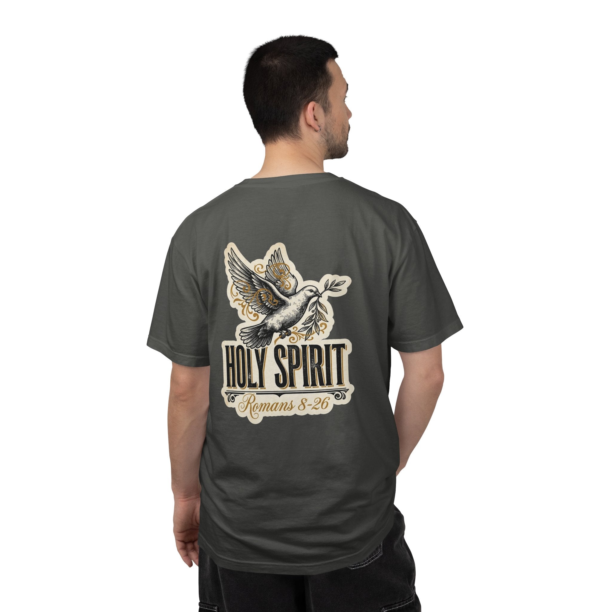 Holy Spirit Dove T‑Shirt — Romans 8:20 Christian Tee