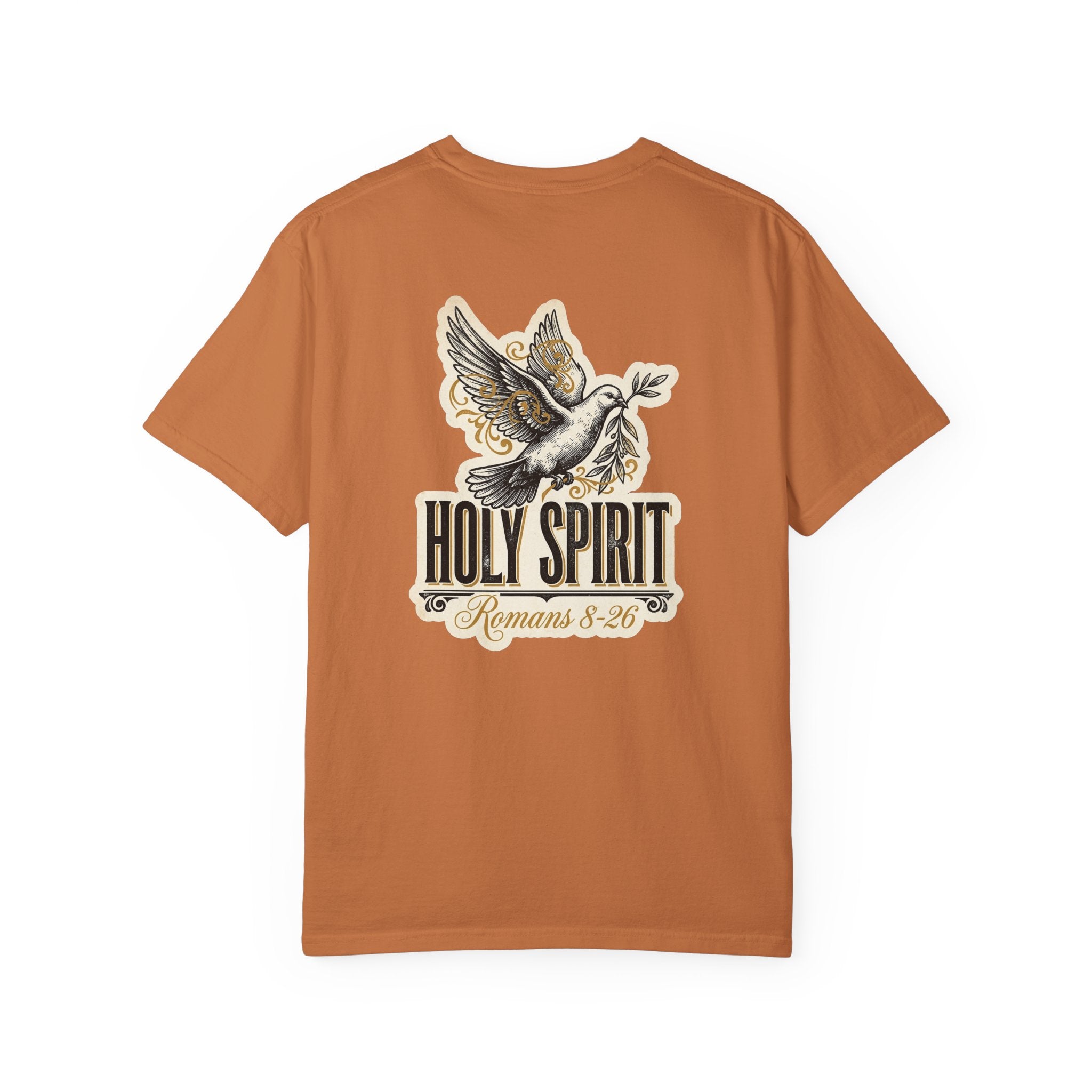 Holy Spirit Dove T‑Shirt — Romans 8:20 Christian Tee