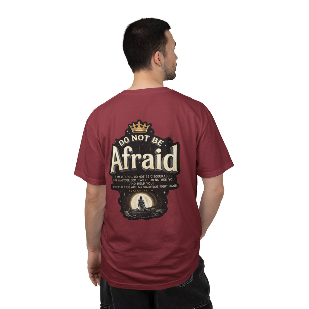 T-Shirt — "Do Not Be Afraid" Cross Graphic