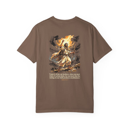 Biblical Jesus Walking on Water T-Shirt — Inspirational Scripture Graphic Tee