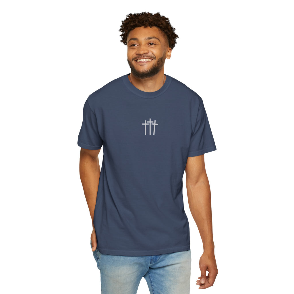 Christian Lamb Graphic T-Shirt — "They Will Make War on the Lamb" Back Design