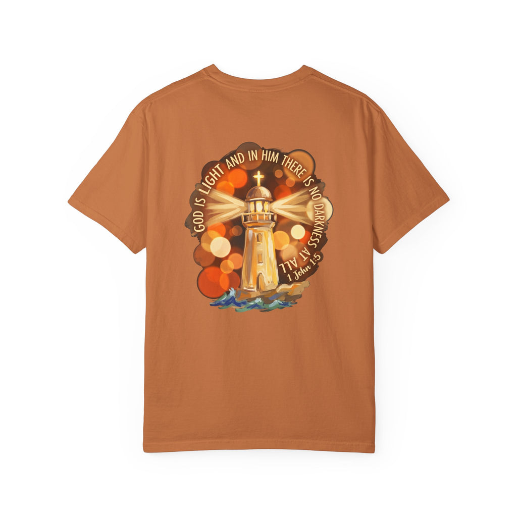 God is light T-shirt | Christian Cross Tee ALT COLOR