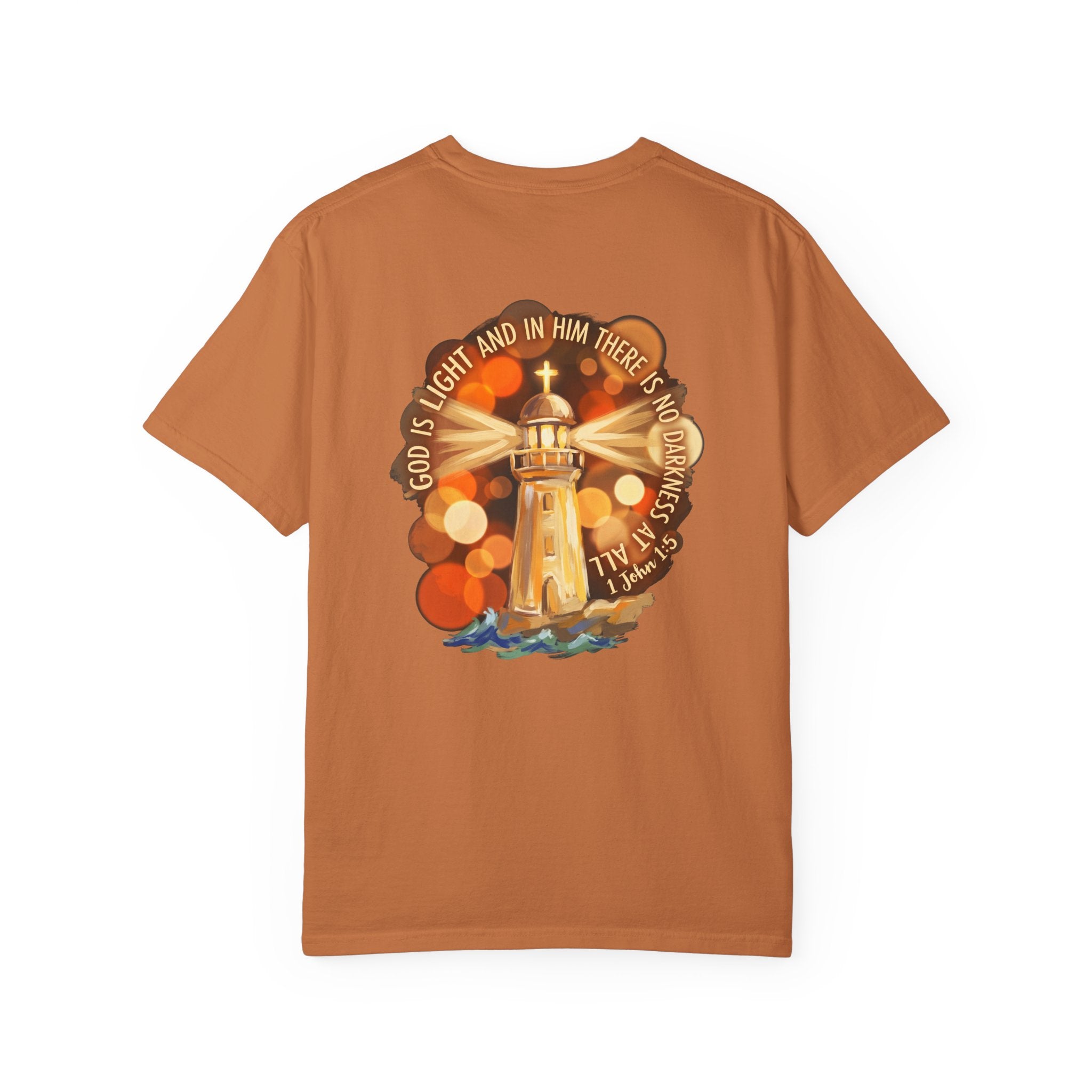 God is light T-shirt | Christian Cross Tee ALT COLOR