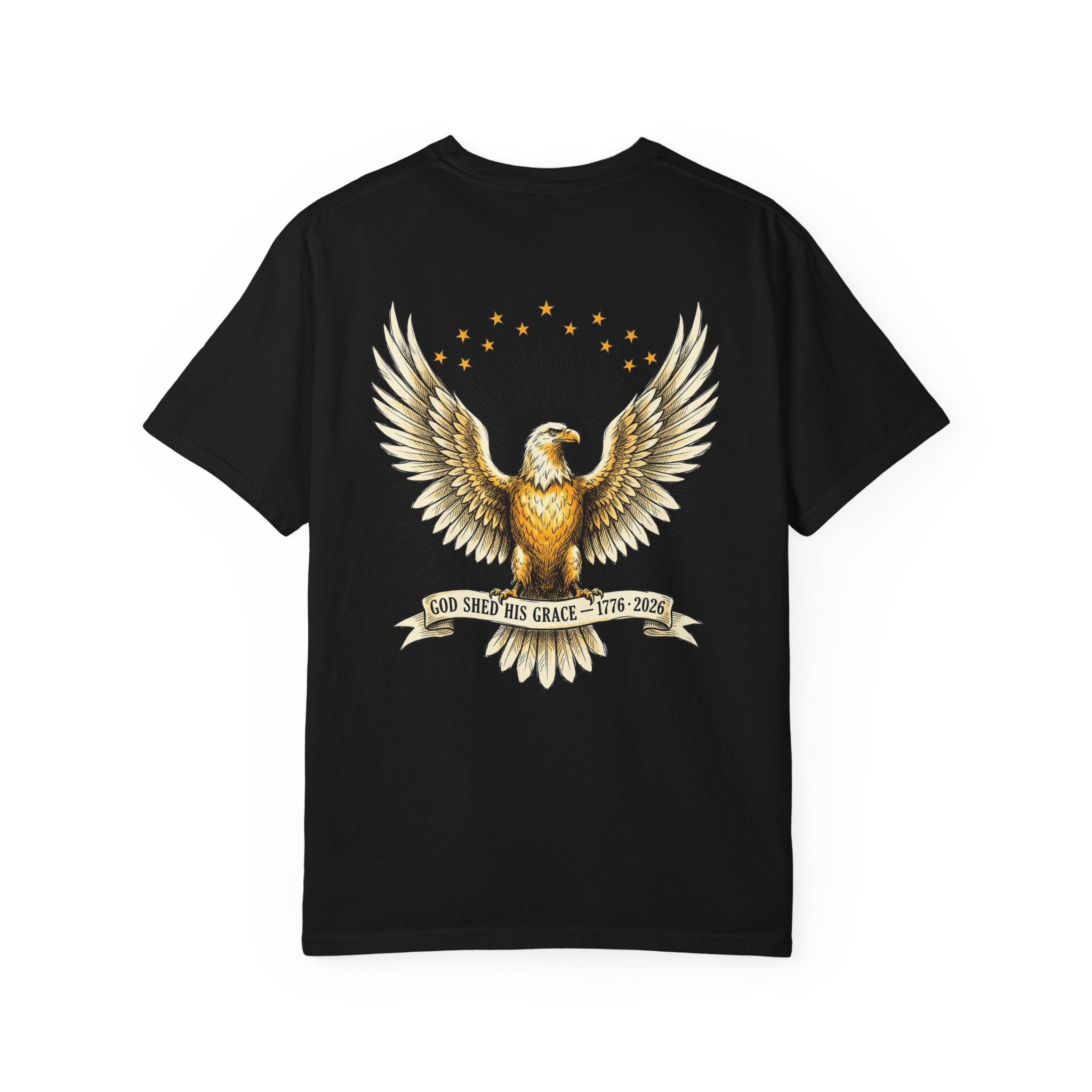 America Eagle T‑Shirt — Patriotic Eagle Graphic Tee with “America” Front Text