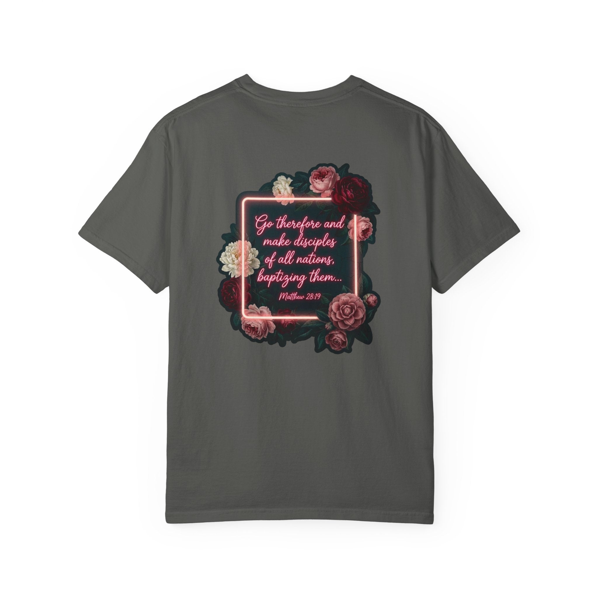 Go to all nations T-shirt | Christian Cross Tee