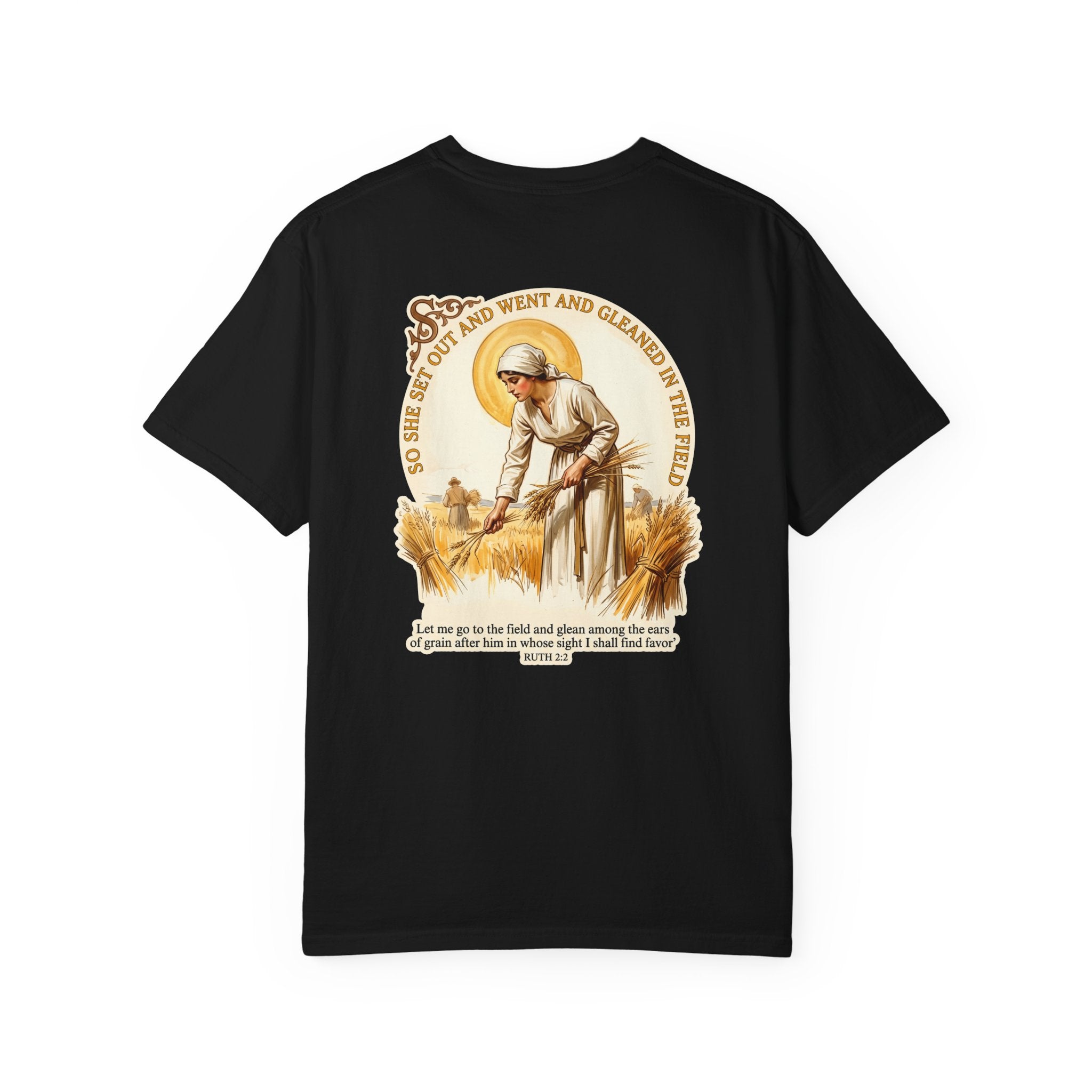 Christian Cross T-Shirt — Vintage Ruth Gleaning Graphic Tee