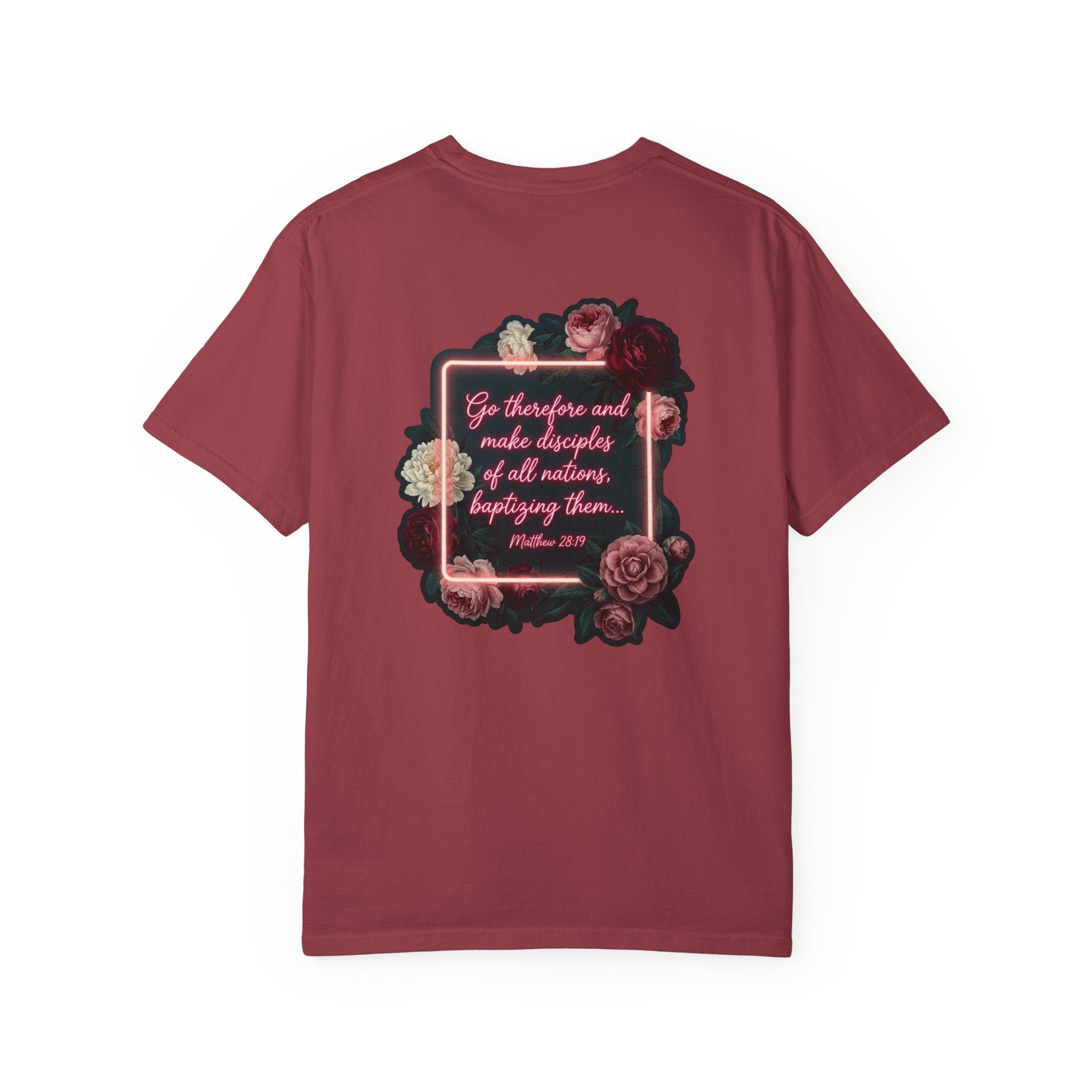 Go to all nations T-shirt | Christian Cross Tee
