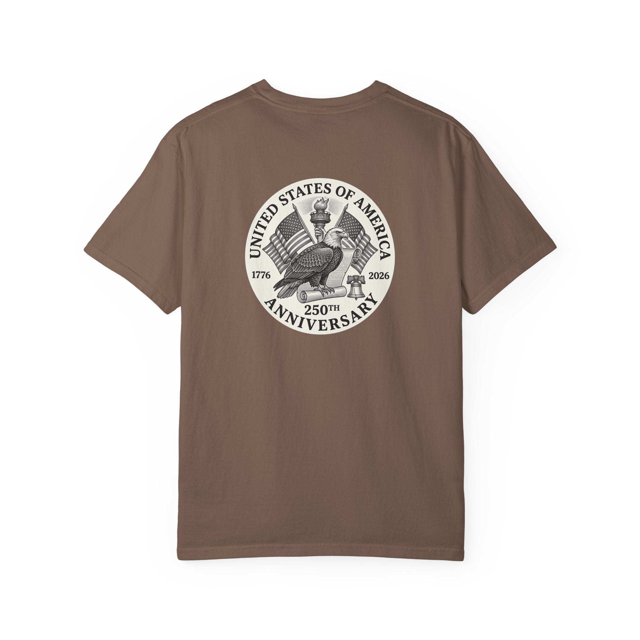 America 250th Anniversary T‑Shirt — Vintage Eagle Seal Tee