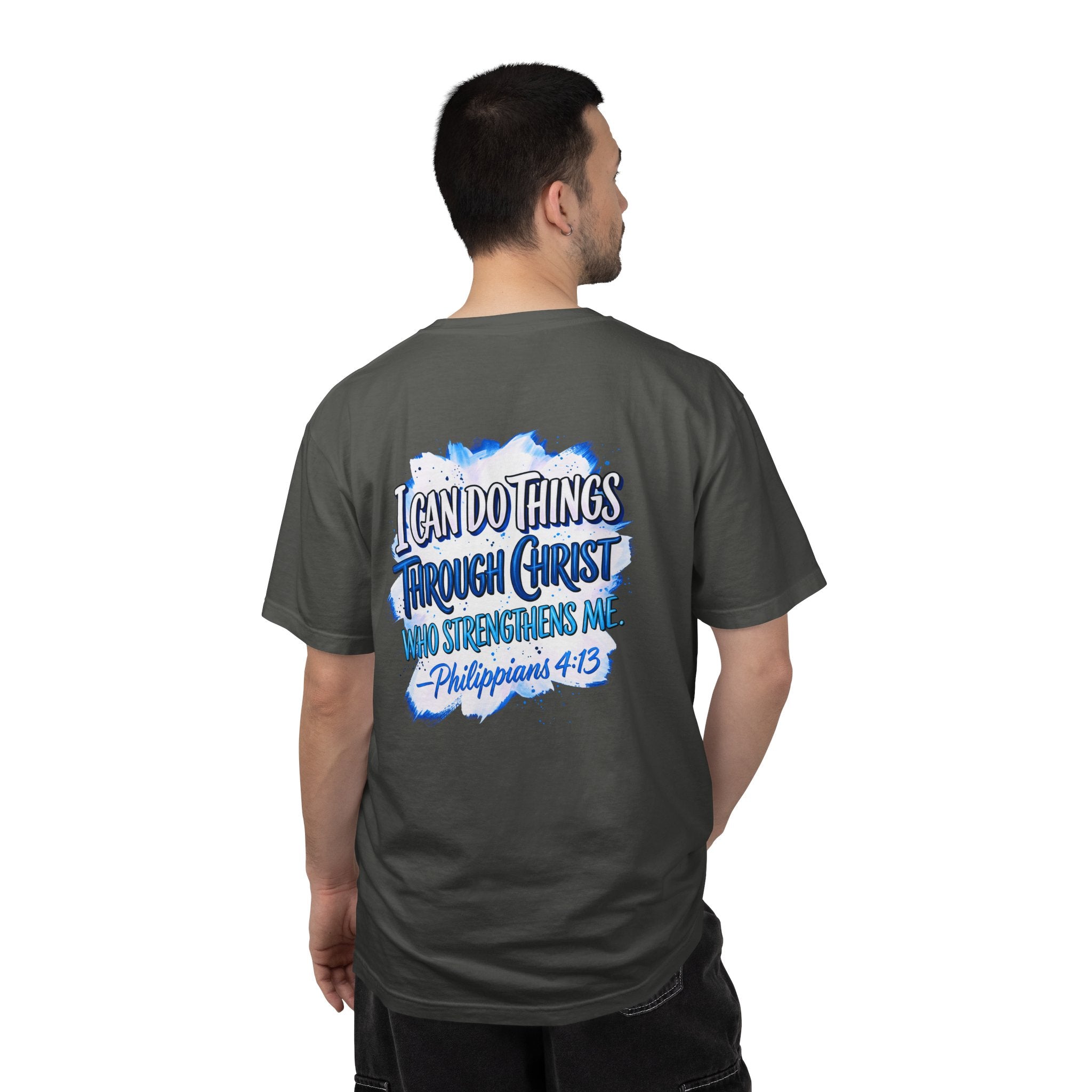 Christian T-Shirt — “I Can Do All Things Through Christ” Philippians 4:13 Tee