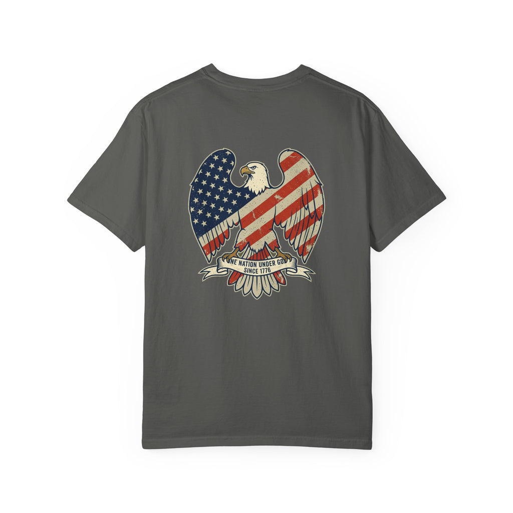 One Nation 02 T-shirt | Christian Cross Tee