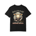 Ravenous Wolves Sheep Graphic T-Shirt — Matthew 7:15 Christian Cross Tee