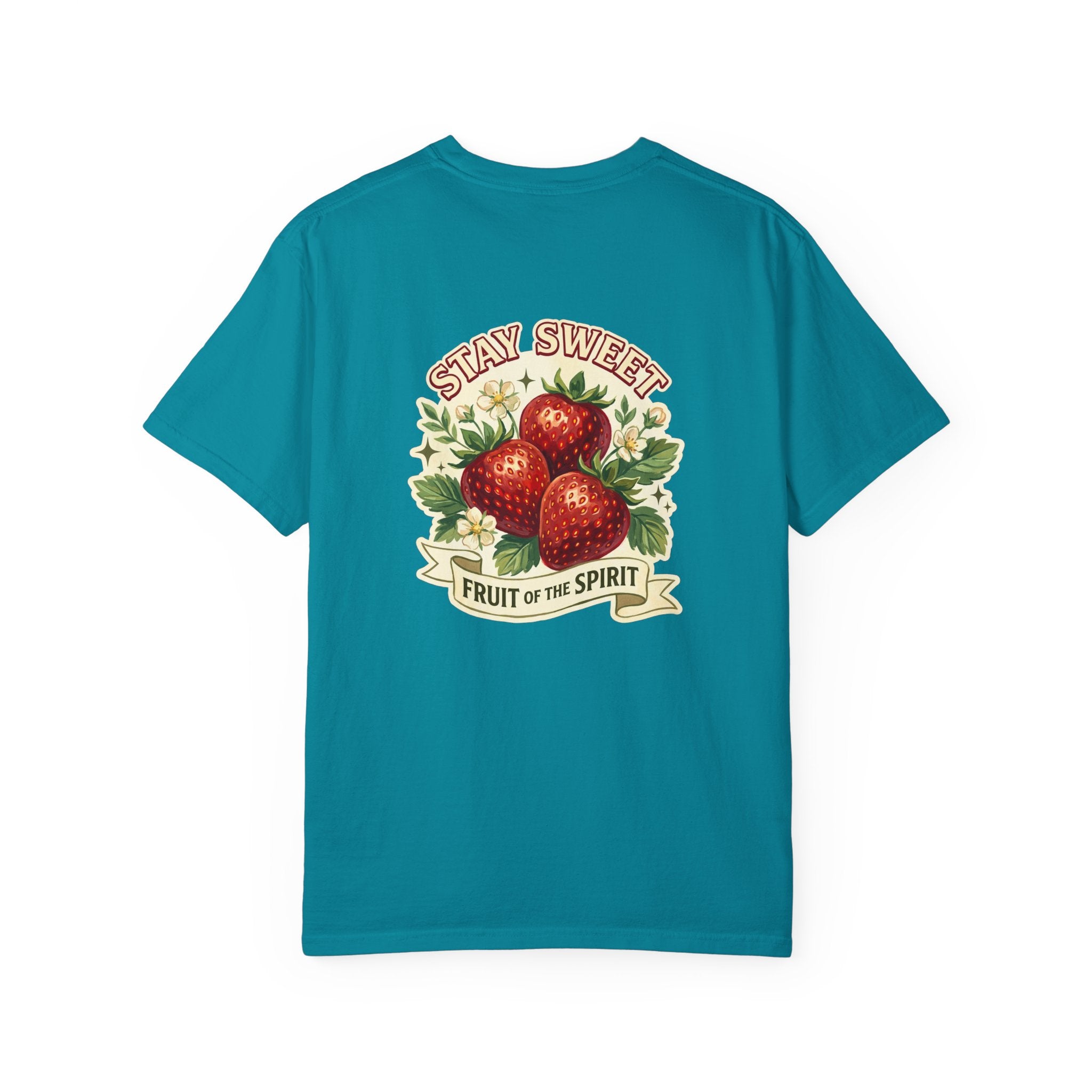 Fruit of the Spirit T‑Shirt — "Stay Sweet" Cross Graphic Tee