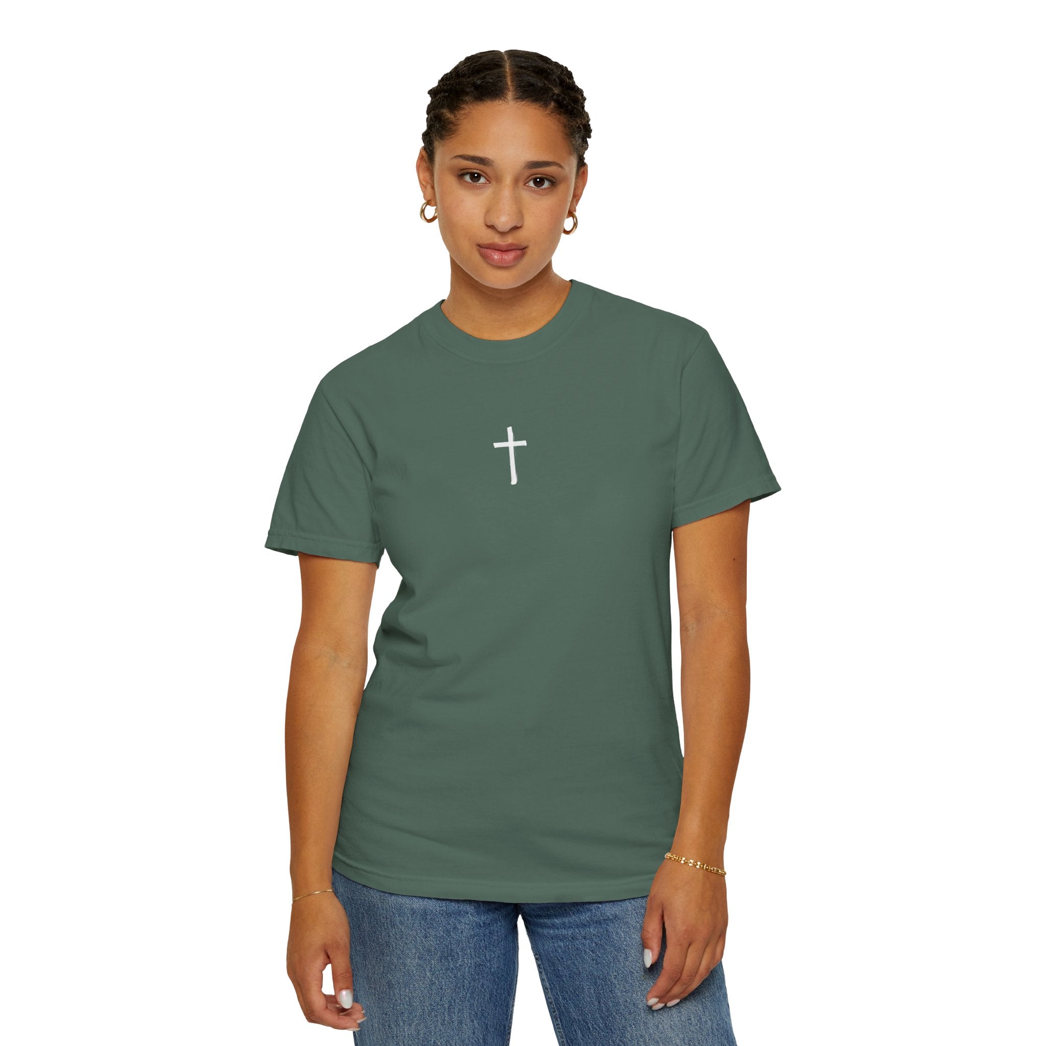 Full Armor T-Shirt — Christian Cross Graphic Tee (Ephesians 6:11)