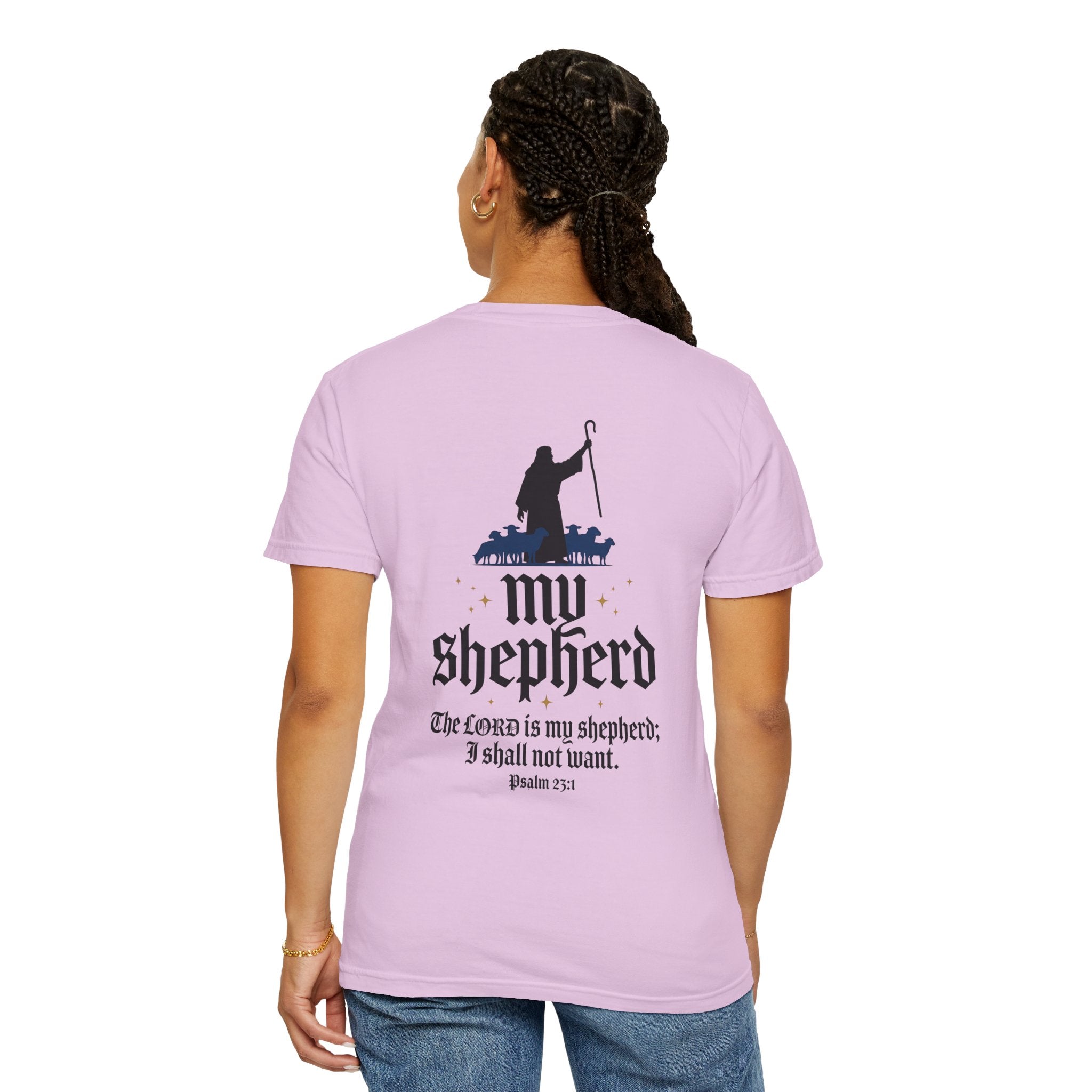 My Shepherd T-Shirt — Psalm 23 Christian Cross Tee