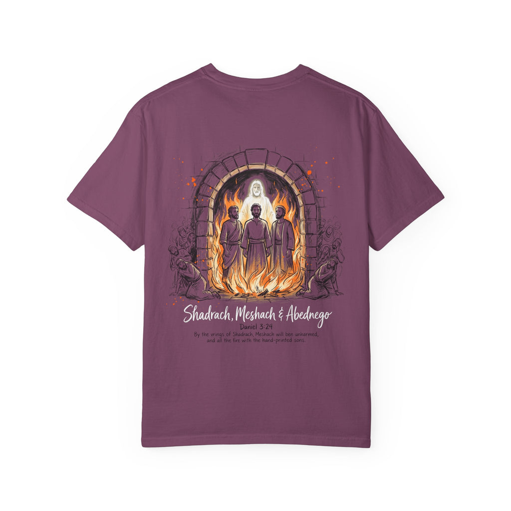 Faith T-Shirt — Shadrach, Meshach & Abednego Fiery Furnace Graphic Tee