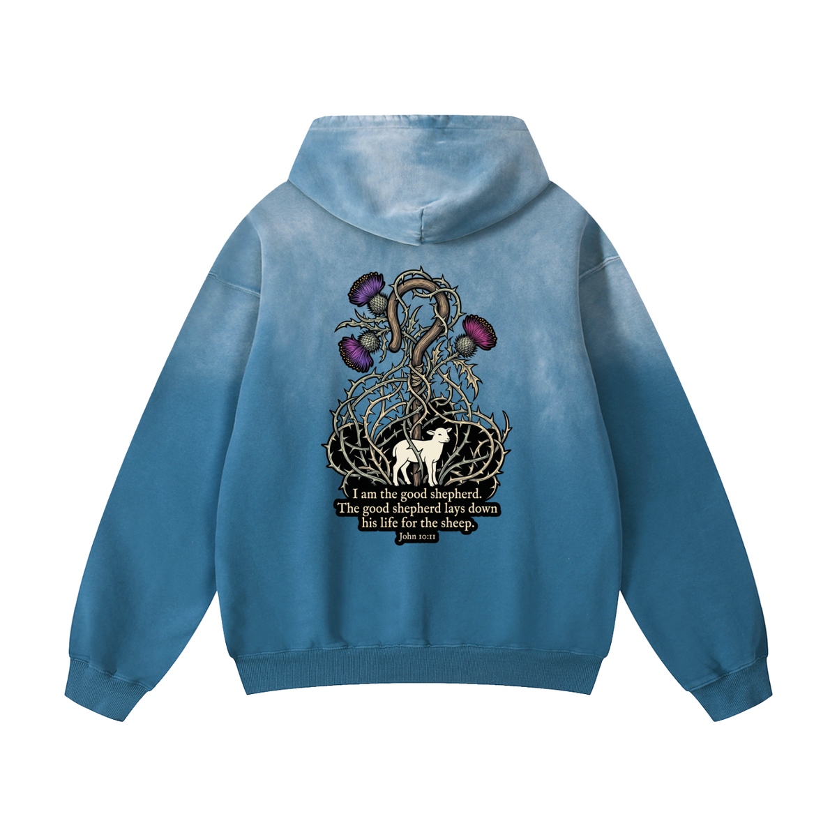 Good Shepherd Heavyweight Sunfade Oversized Hoodie