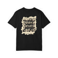 Never give up T-shirt | Christian Cross Tee