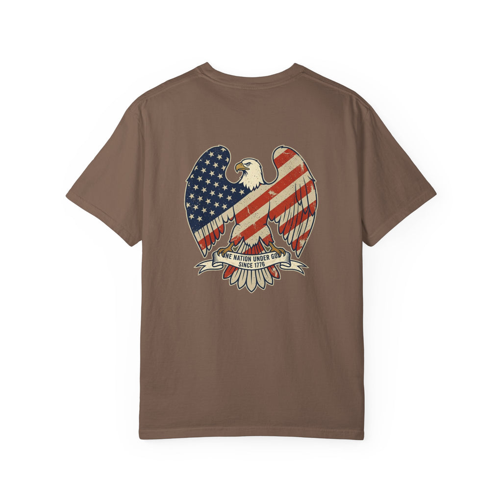 One Nation 02 T-shirt | Christian Cross Tee