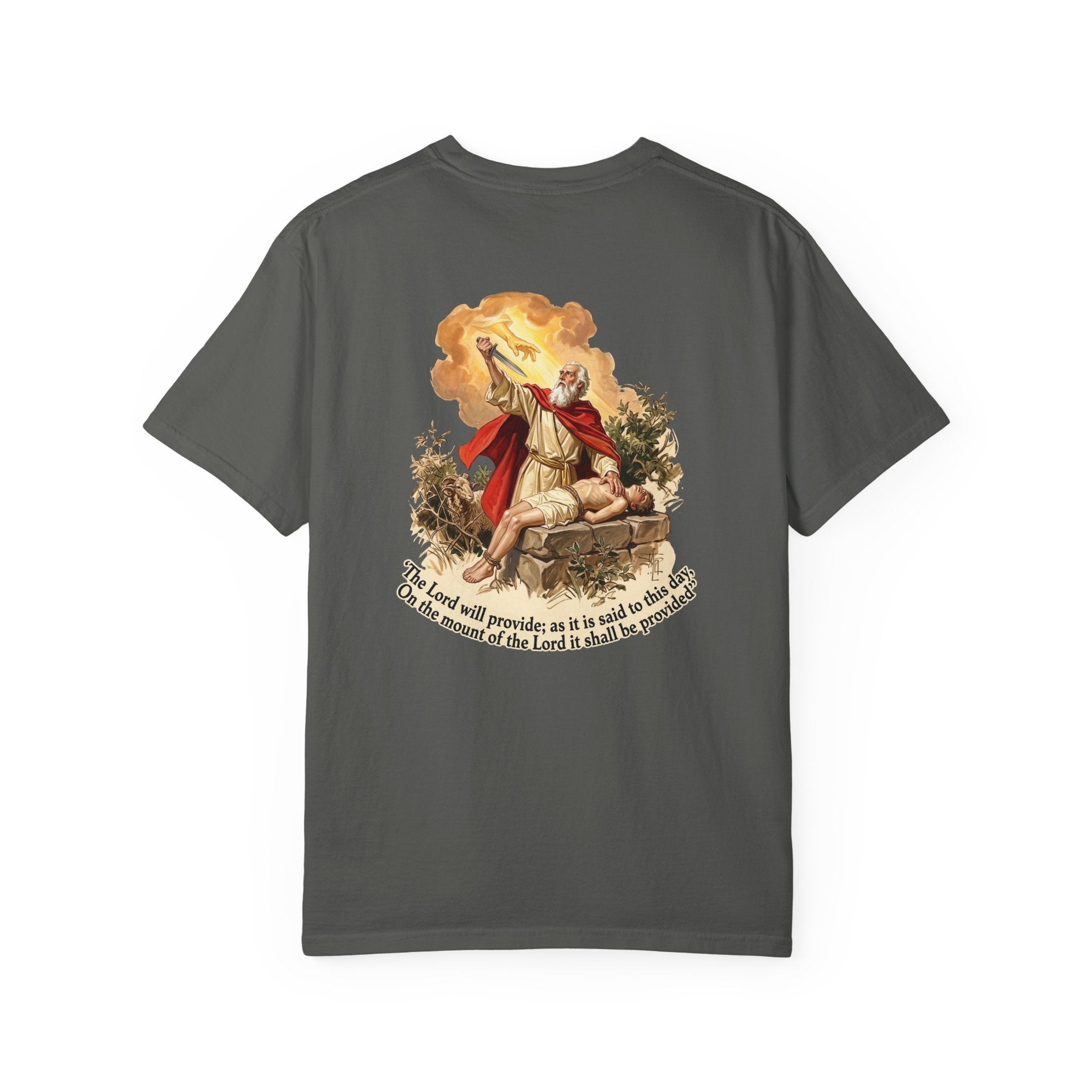 Biblical Joseph Prayer T-Shirt — 'He Will Provide' Vintage Religious Tee