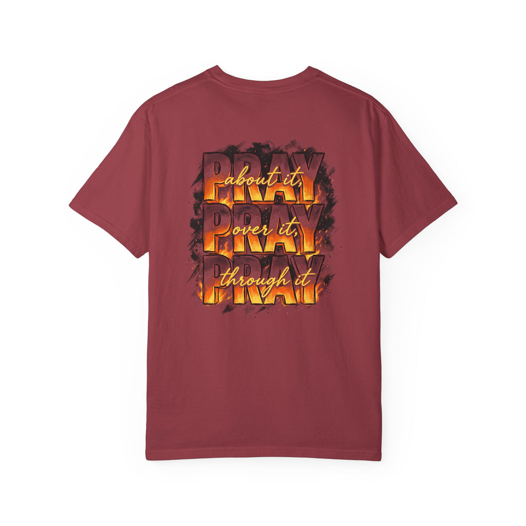 Pray about it T-shirt | Christian Cross Tee ALT COLOR