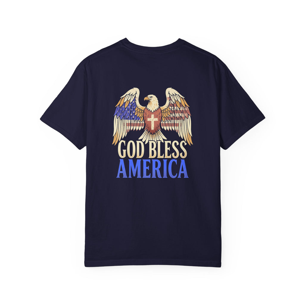 God bless America T-shirt | Christian Cross Tee