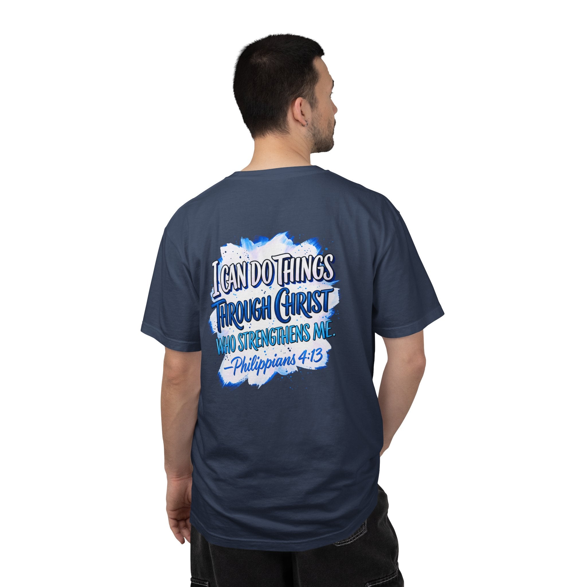 Christian T-Shirt — “I Can Do All Things Through Christ” Philippians 4:13 Tee