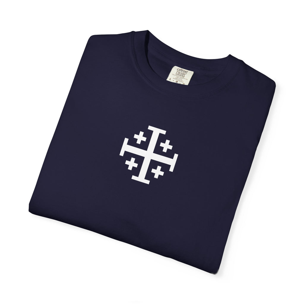 Shabbat Shalom T-Shirt — Jewish Prayer Shawl (Tallit) Graphic Tee