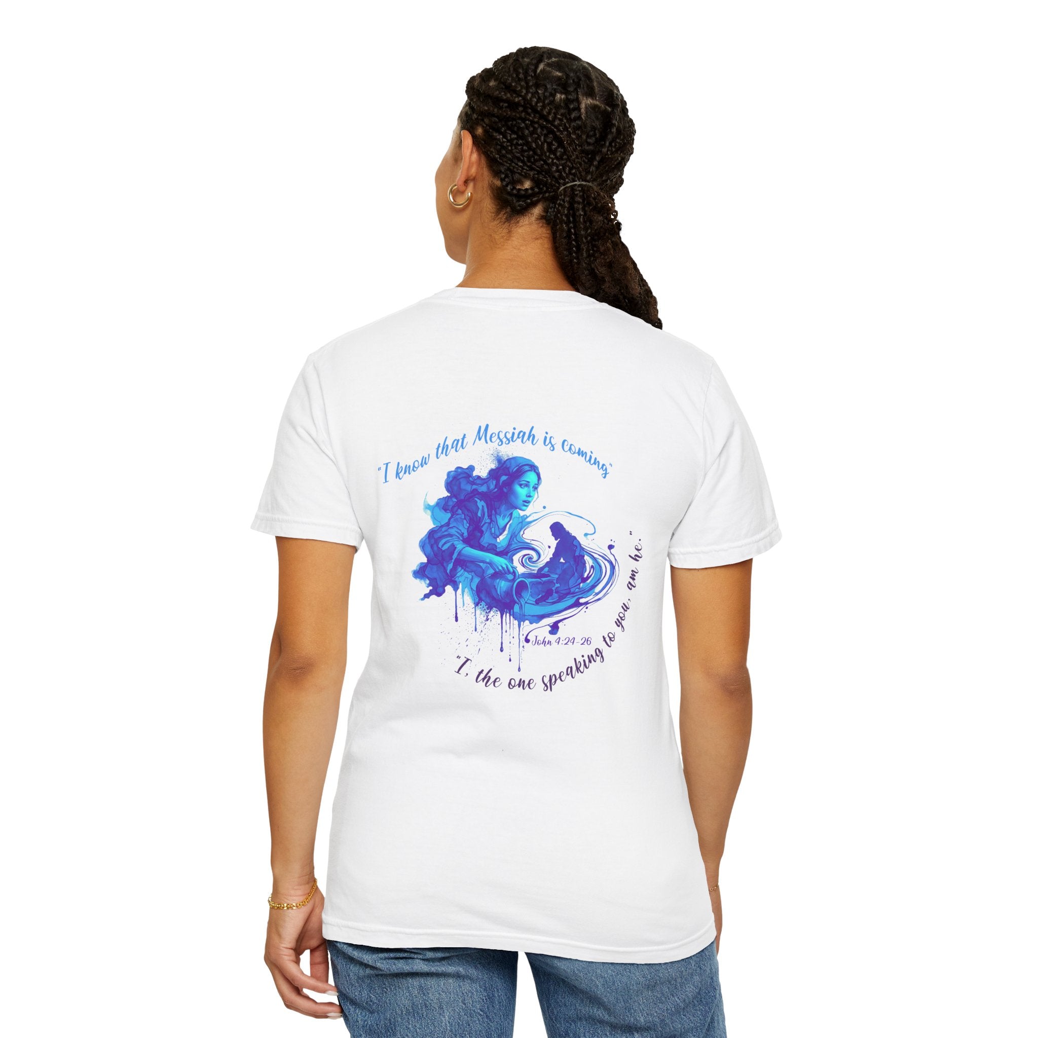 Spiritual Cross T-Shirt — ‘I Know the messiah is coming,