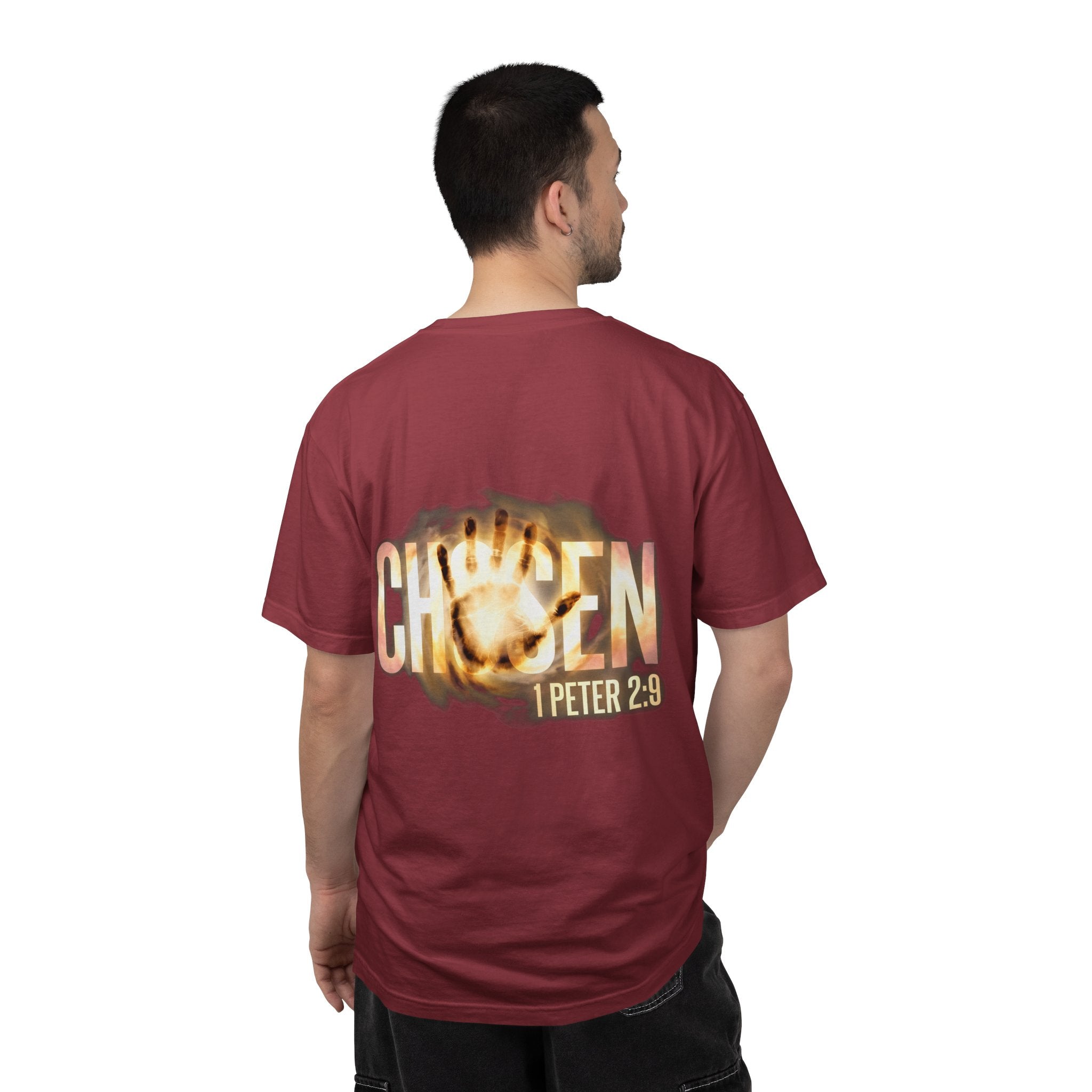 Christian T-Shirt — 'Chosen' 1 Peter 2:9 Graphic Tee