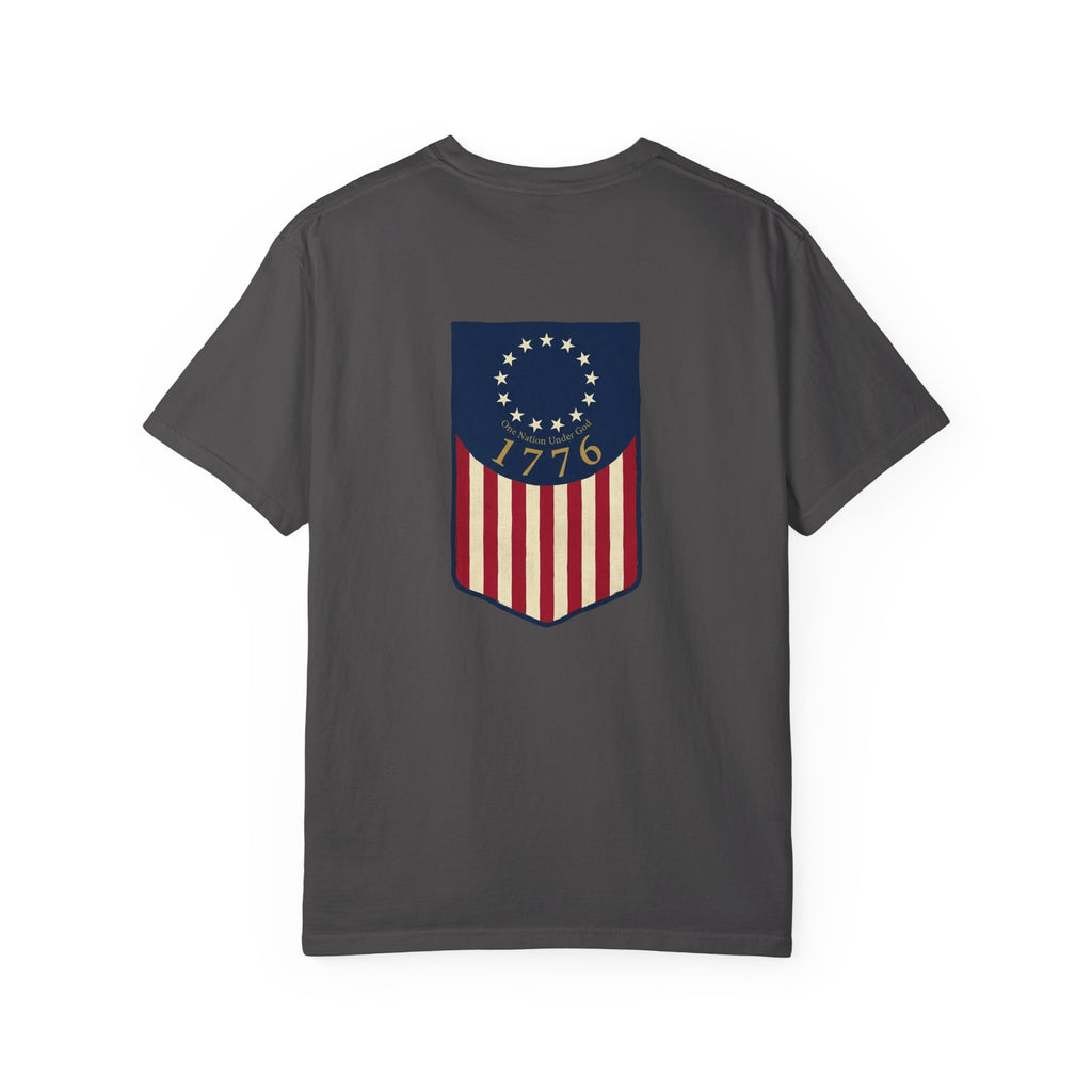 One Nation 03 T-shirt | Christian Cross Tee