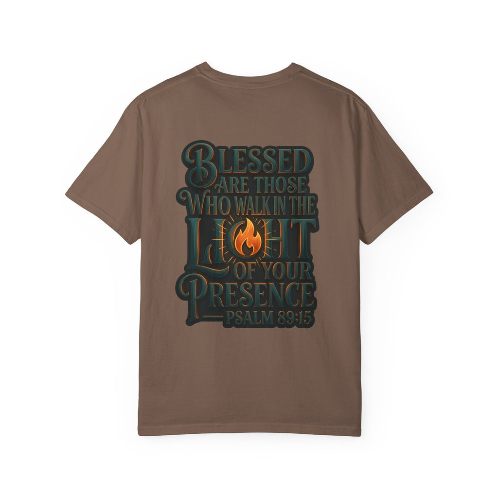 Walk in the light T-shirt | Christian Cross Tee