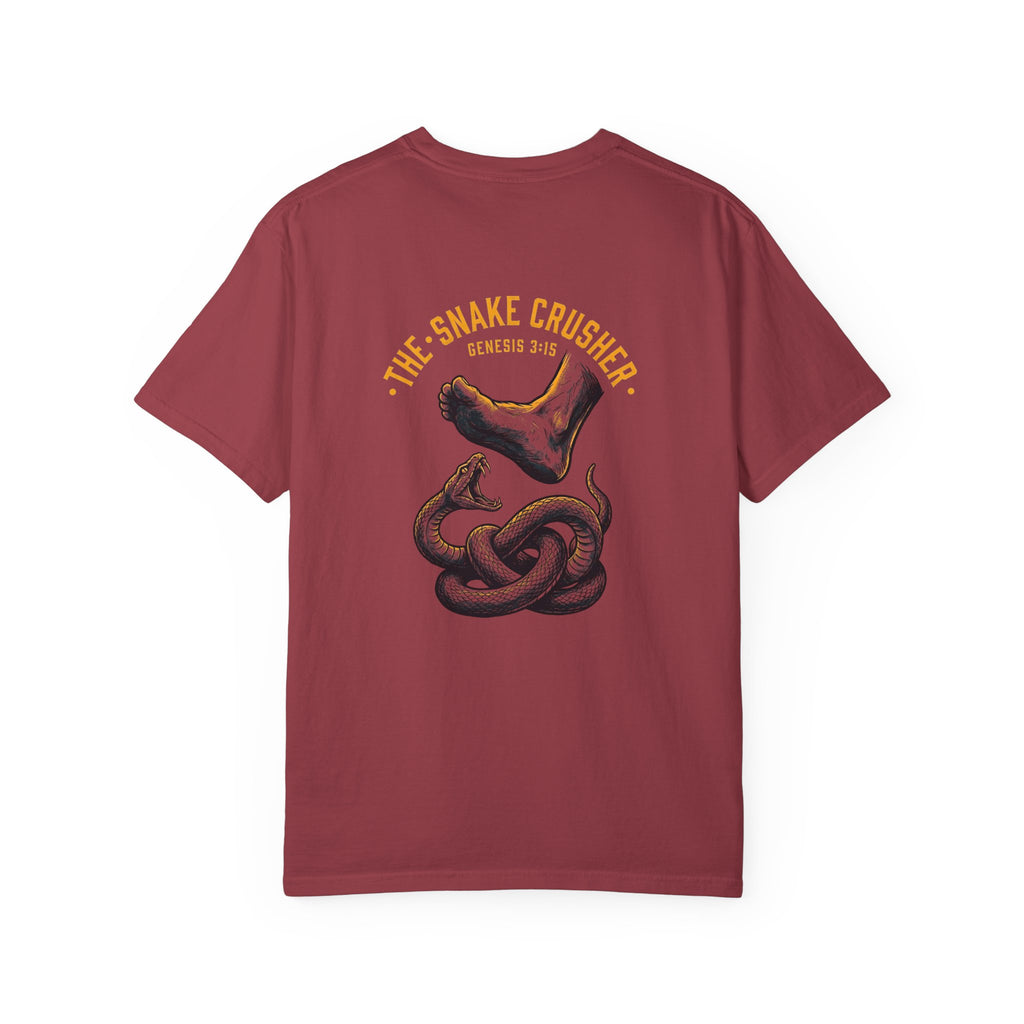Snake Crusher T-shirt | Christian Cross Tee