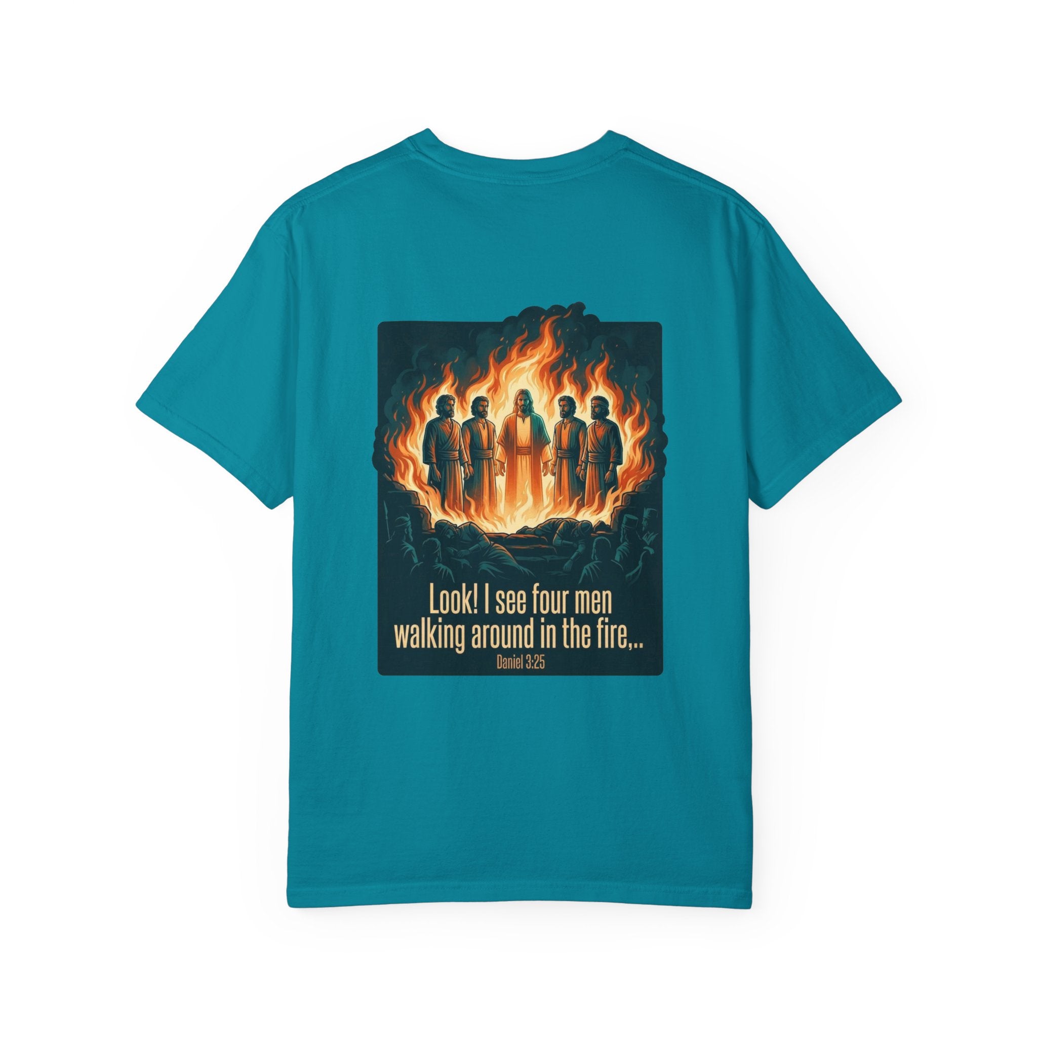 In the Fire T-shirt | Christian Cross Tee ALT LIGHT