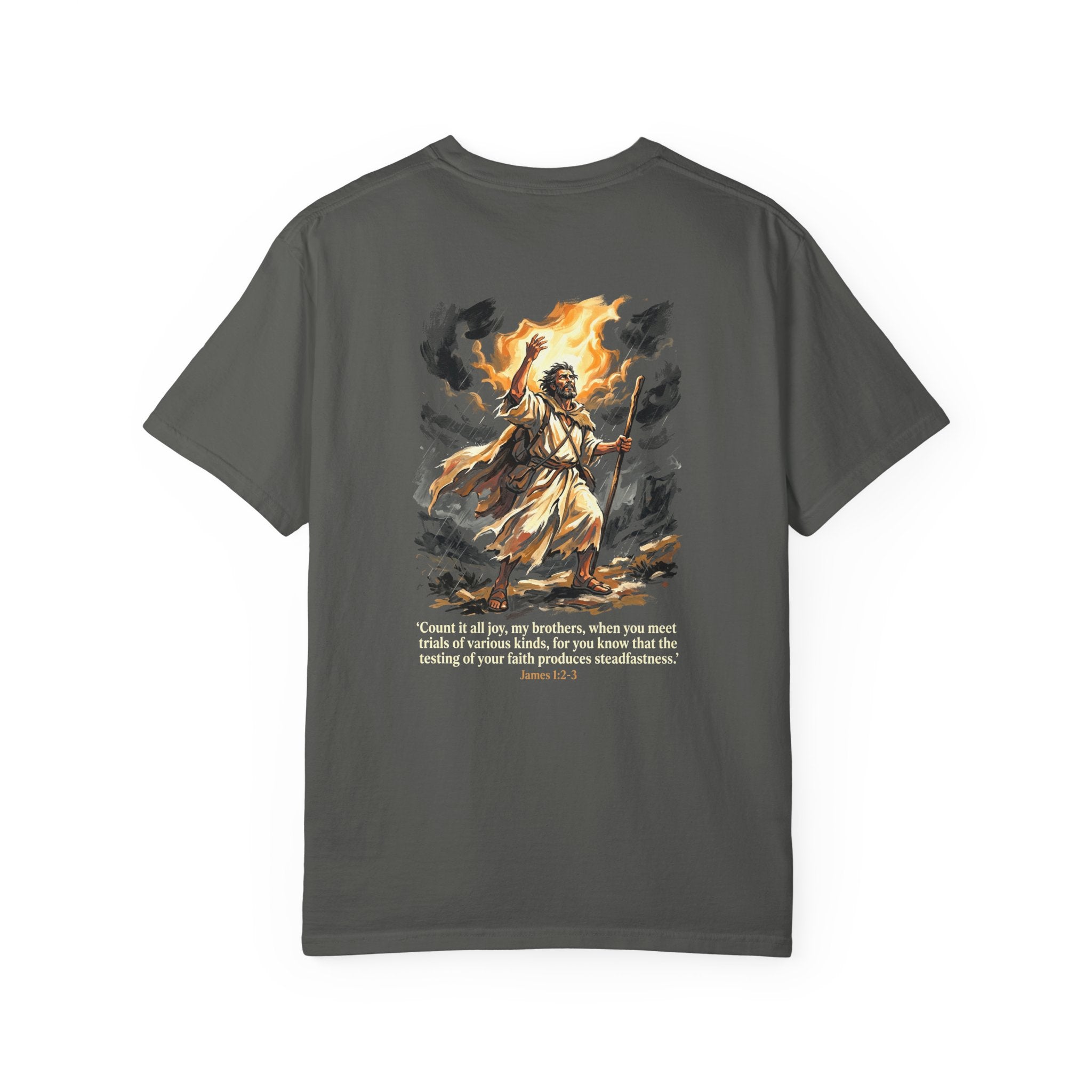 Testing your faith T-shirt | Christian Cross Tee