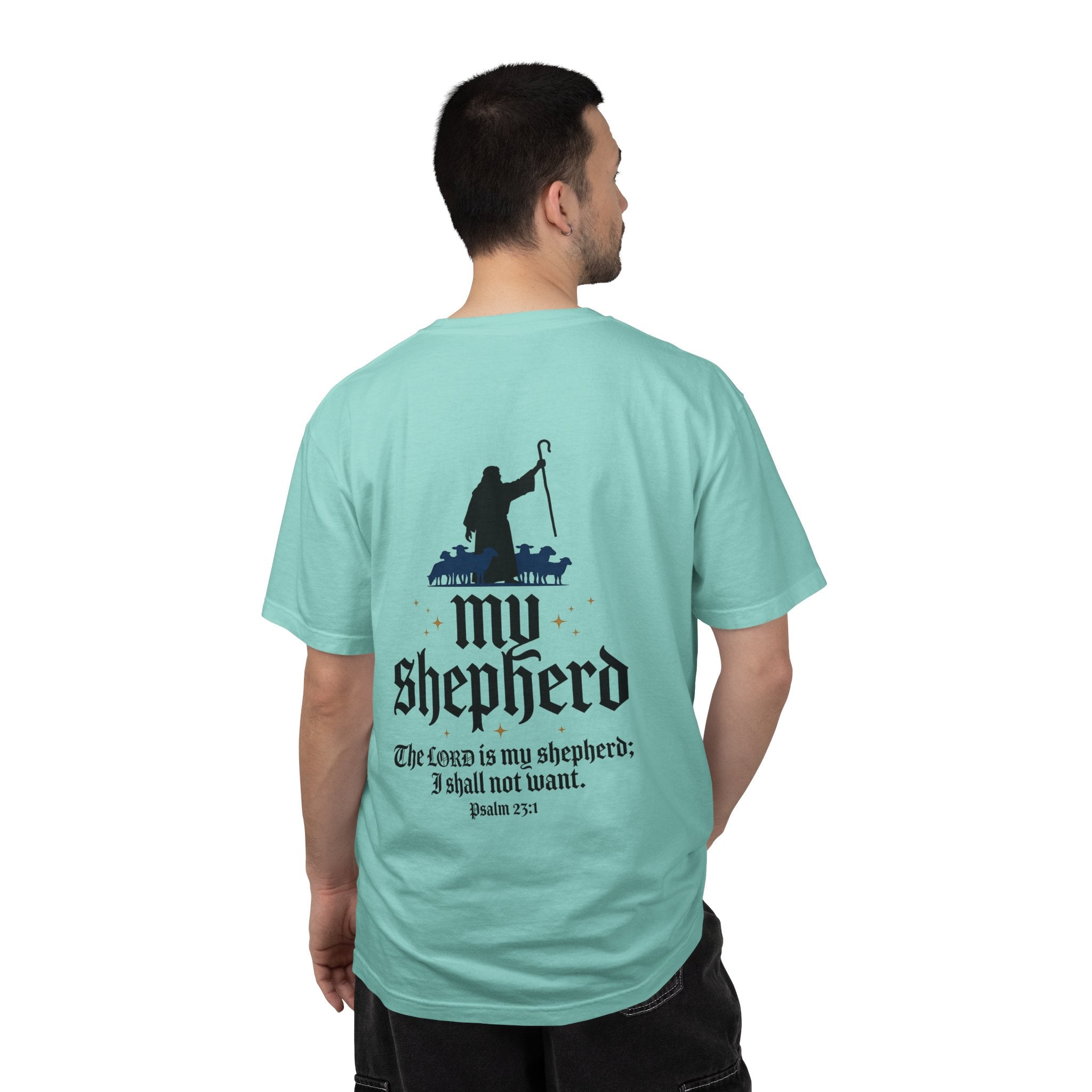 My Shepherd T-Shirt — Psalm 23 Christian Cross Tee