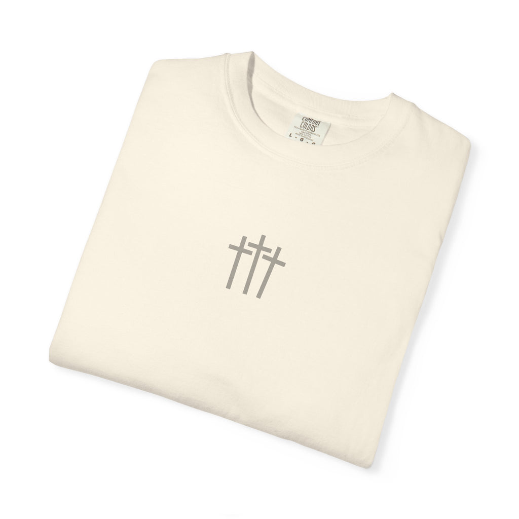 The heavens declare T-shirt | Christian Cross Tee LIGHT